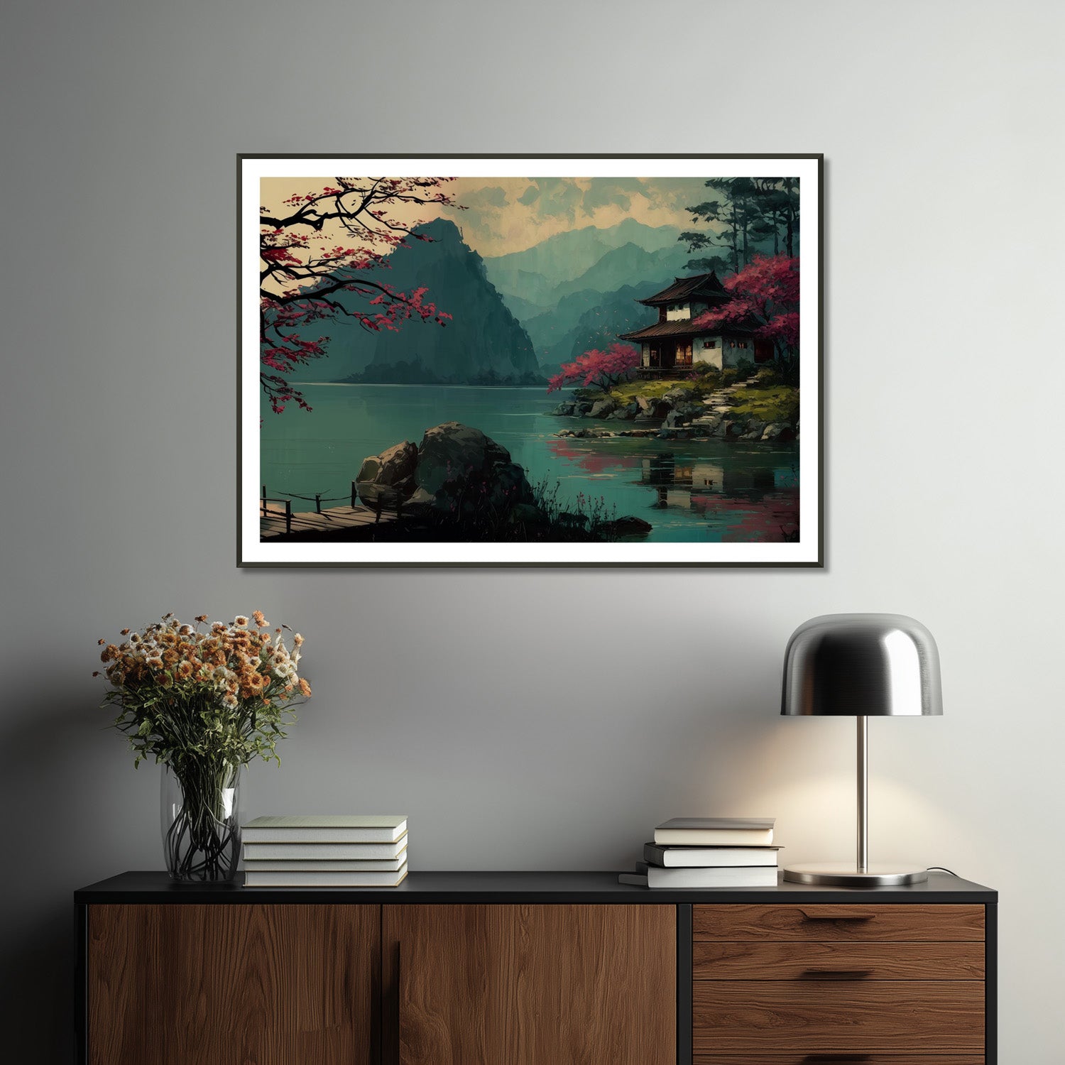 MYSTBIT ART | Sanctuary in Spring Art Print Wall Art