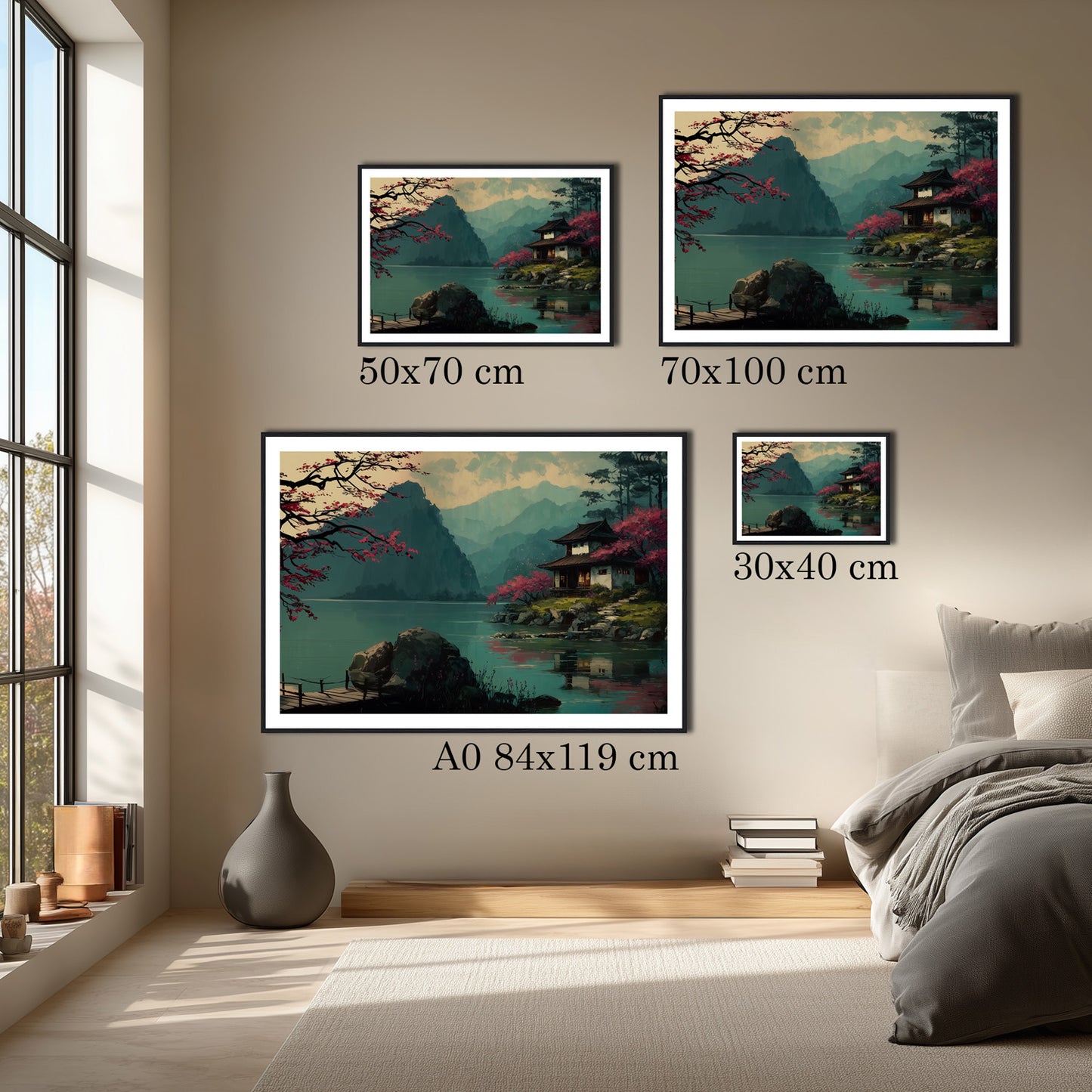 MYSTBIT ART | Sanctuary in Spring Art Print Wall Art