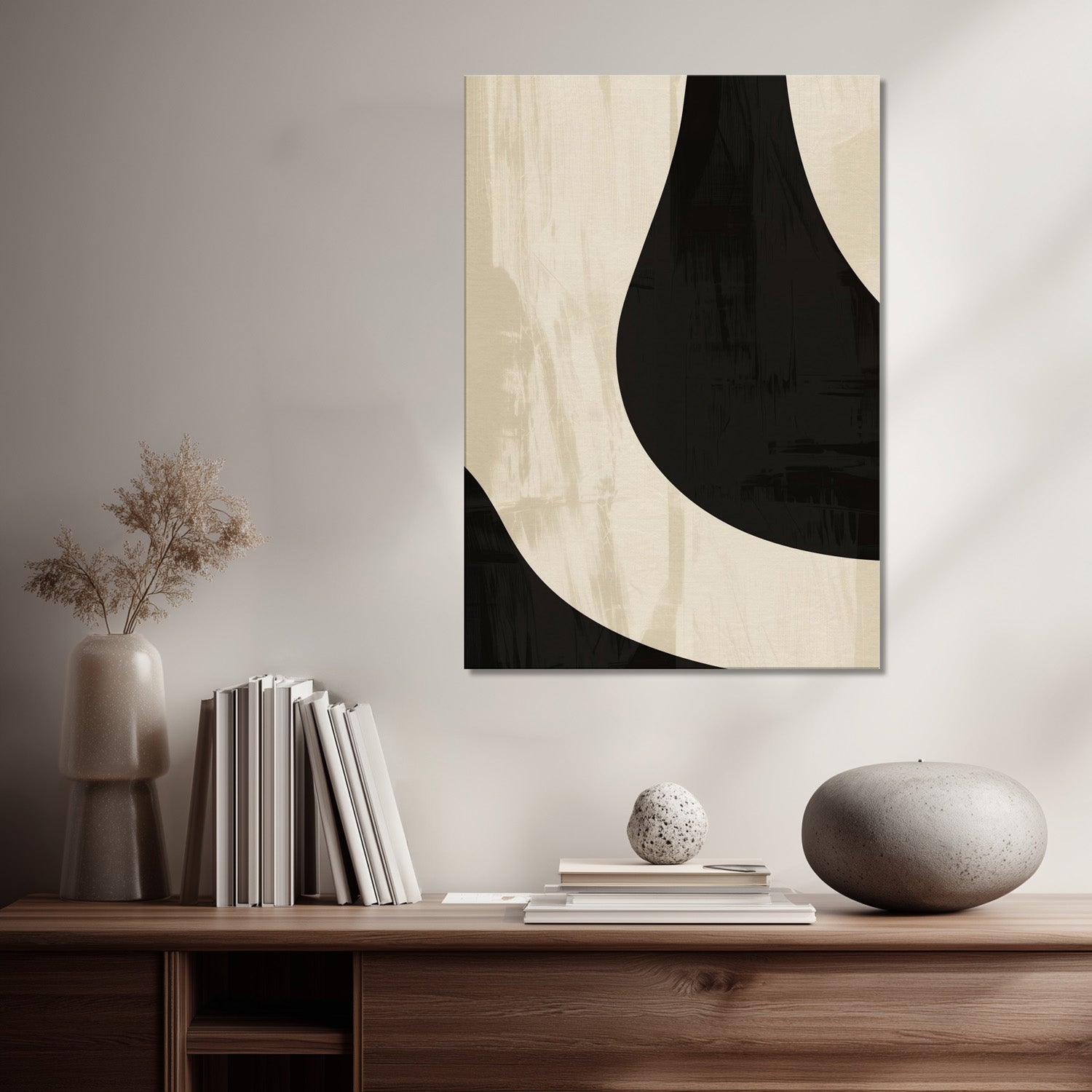 MYSTBIT ART | Shadow Motion No1 Canvas Print Wall Art