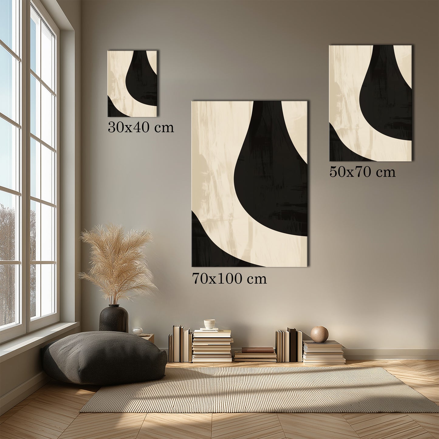 MYSTBIT ART | Shadow Motion No1 Canvas Print Wall Art
