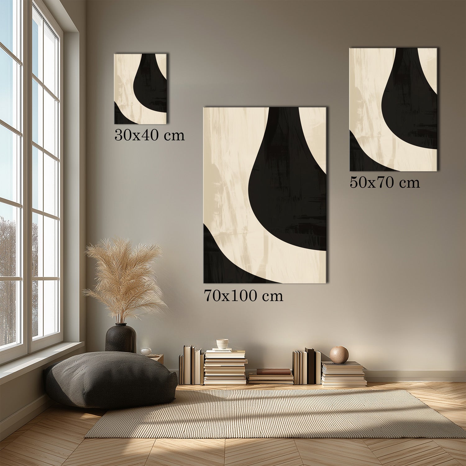 MYSTBIT ART | Shadow Motion No1 Canvas Print Wall Art