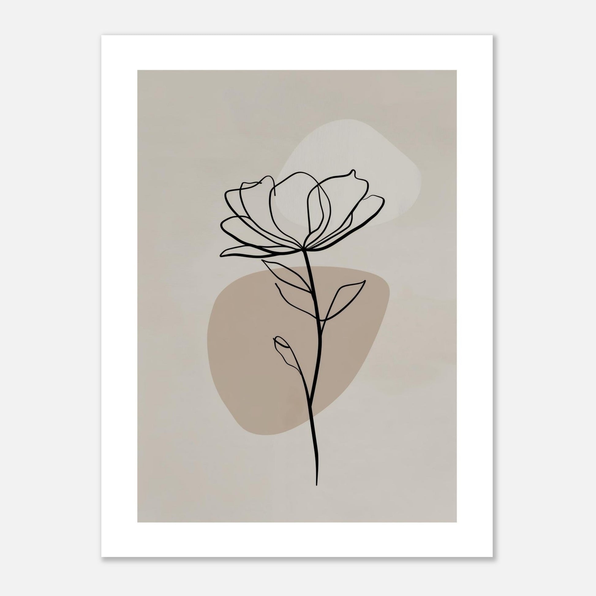 MYSTBIT ART | Silent Flower Art Print Wall Art