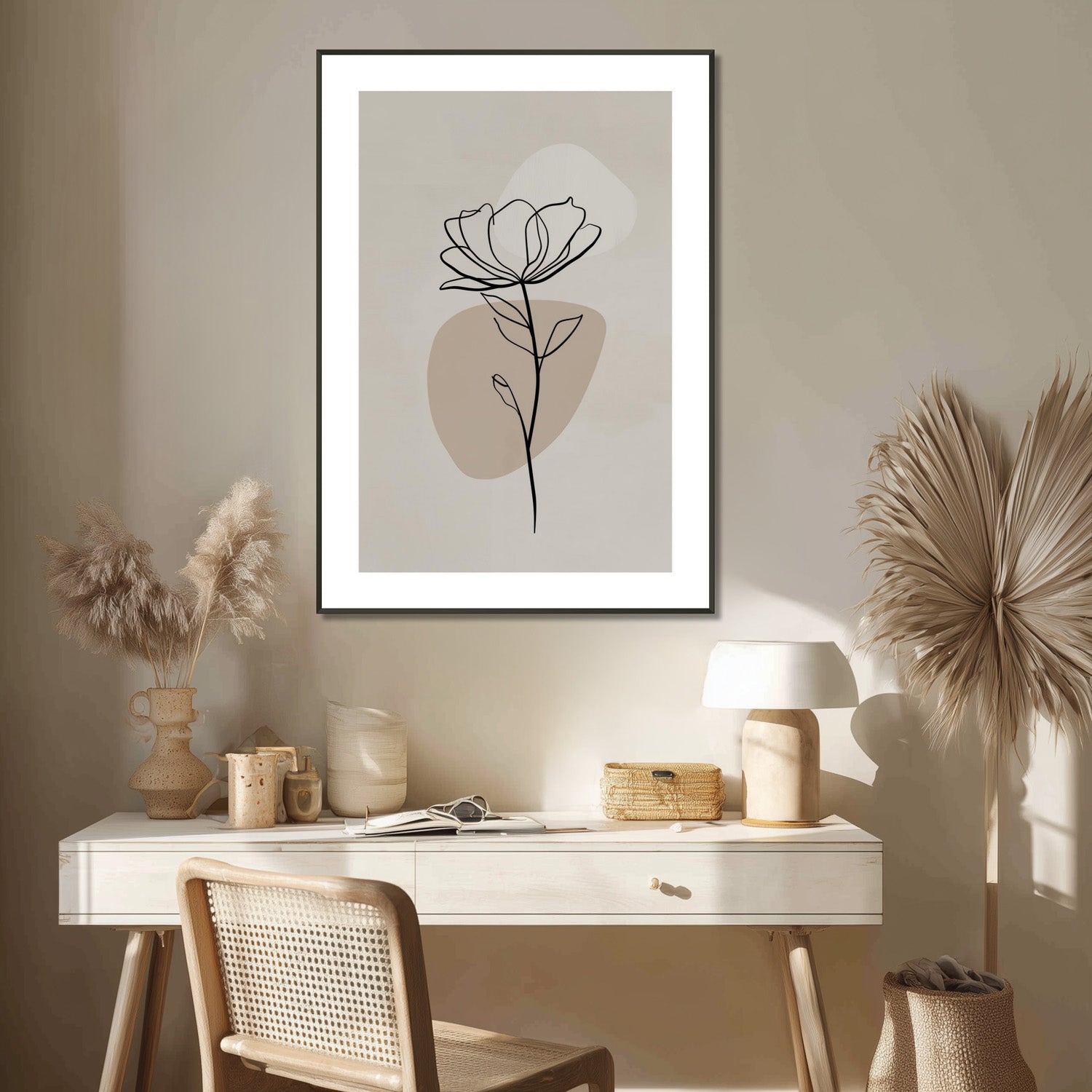 MYSTBIT ART | Silent Flower Art Print Wall Art