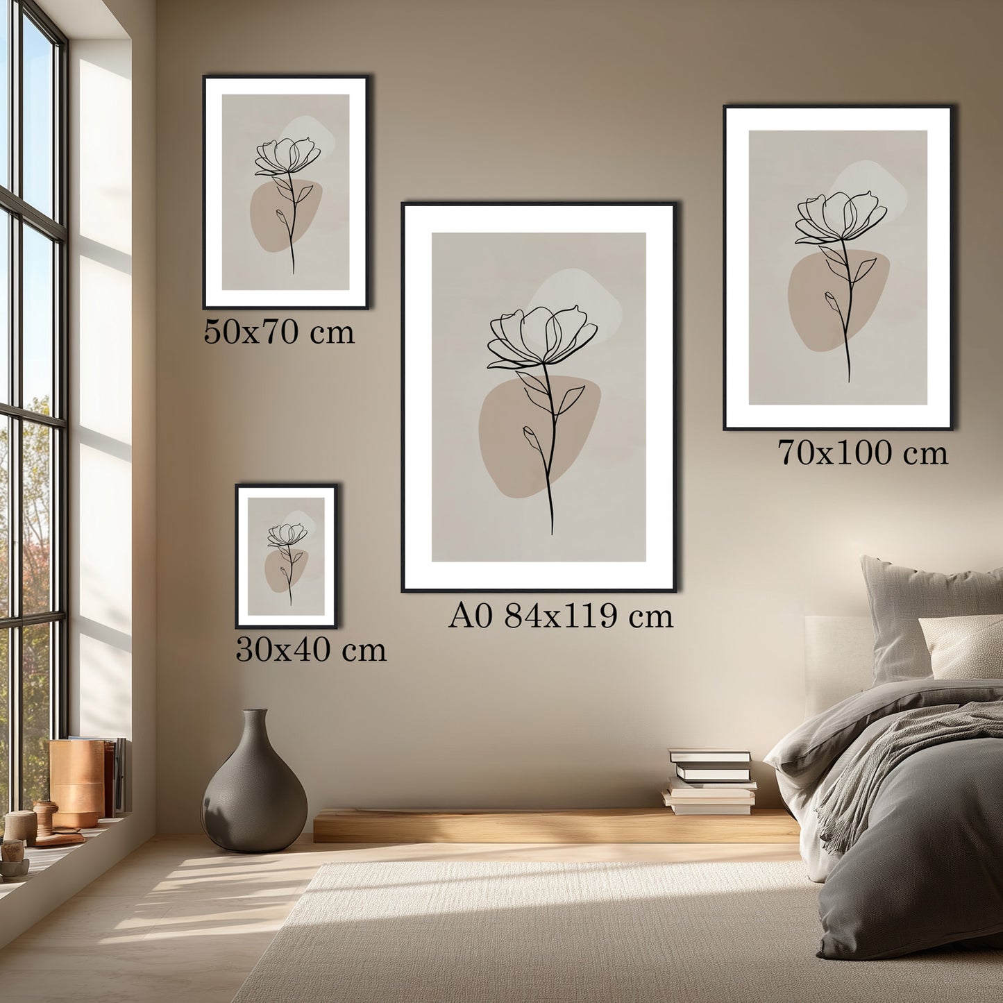 MYSTBIT ART | Silent Flower Art Print Wall Art