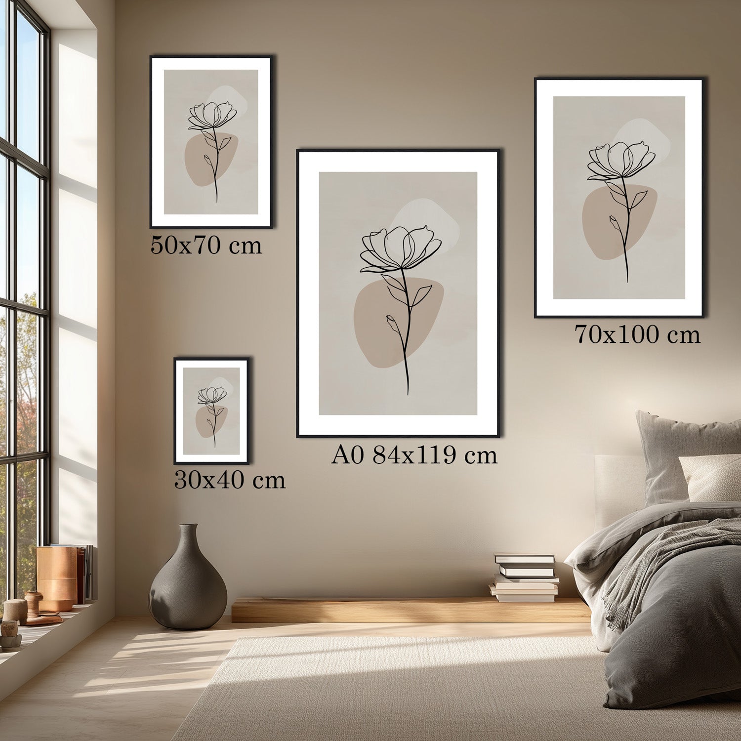MYSTBIT ART | Silent Flower Art Print Wall Art