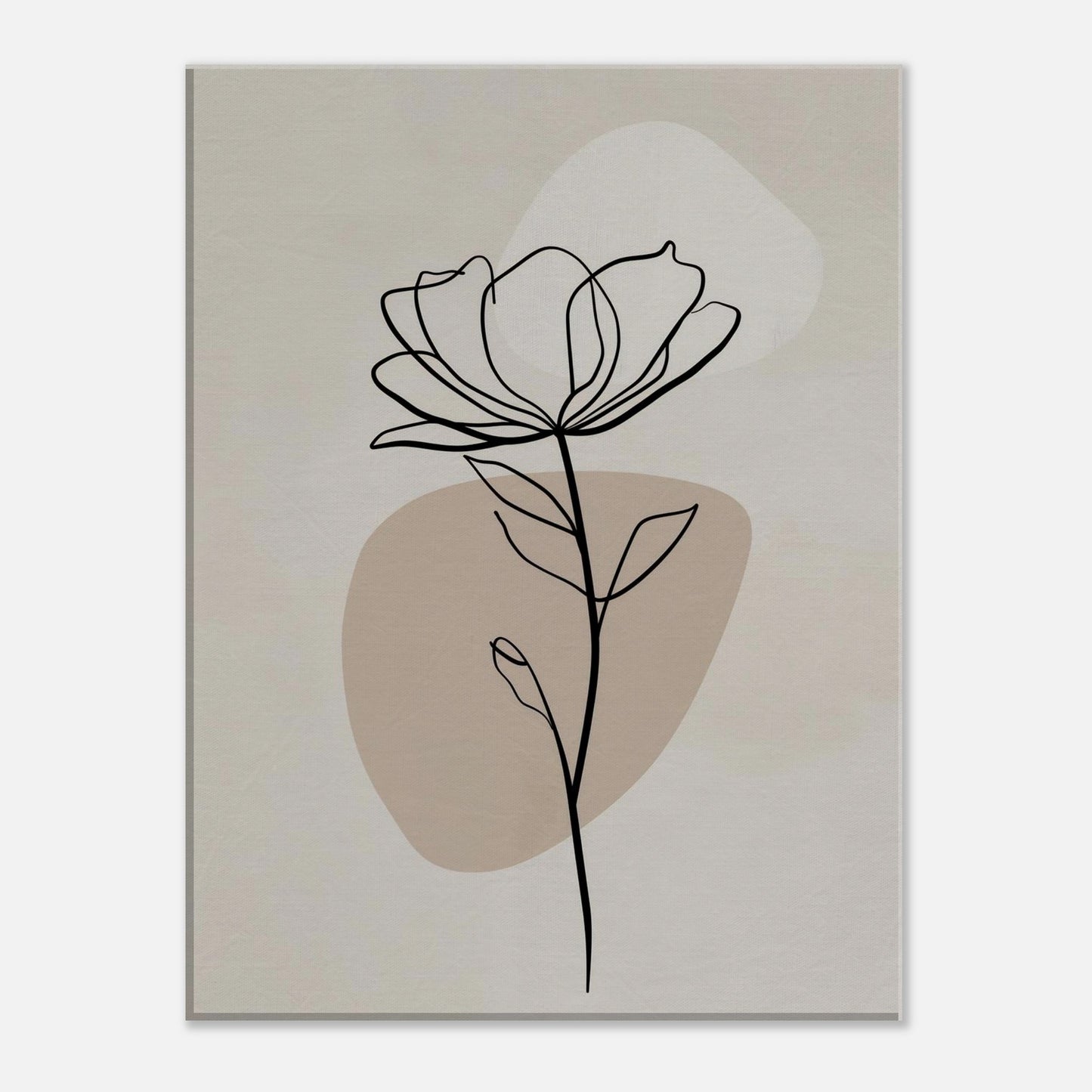MYSTBIT ART | Silent Flower Canvas Print Wall Art