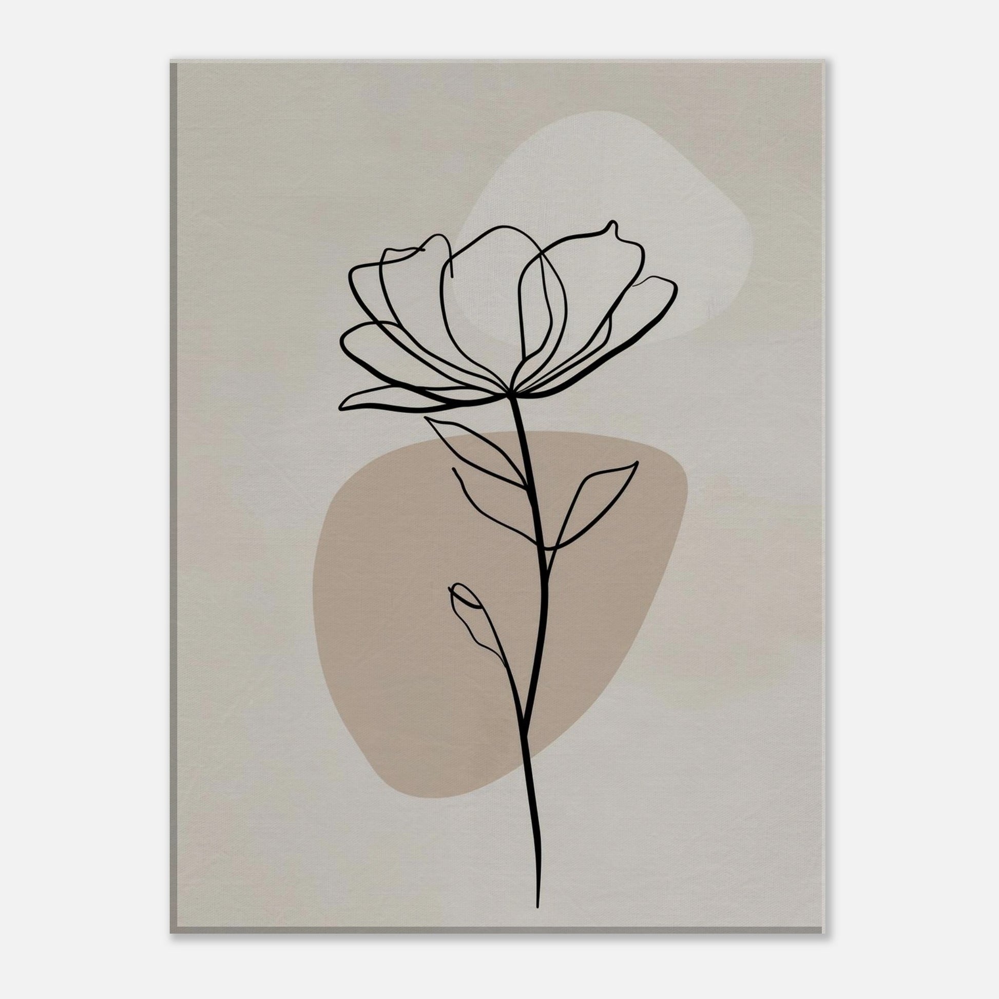 MYSTBIT ART | Silent Flower Canvas Print Wall Art