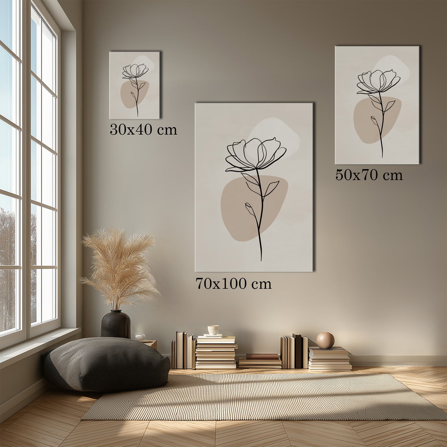 MYSTBIT ART | Silent Flower Canvas Print Wall Art