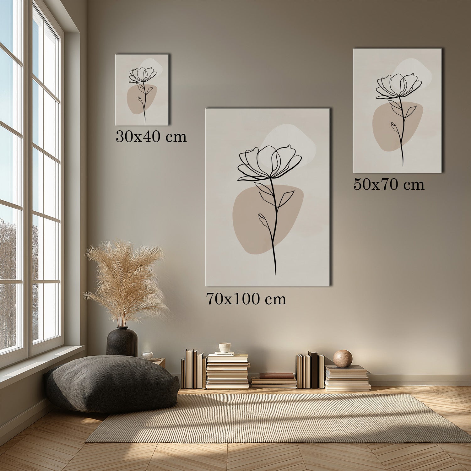 MYSTBIT ART | Silent Flower Canvas Print Wall Art