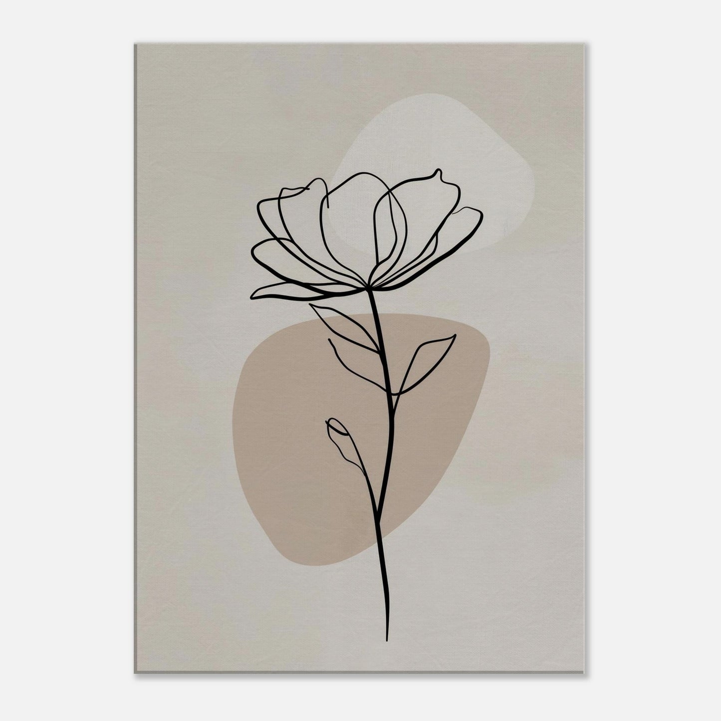 MYSTBIT ART | Silent Flower Canvas Print Wall Art