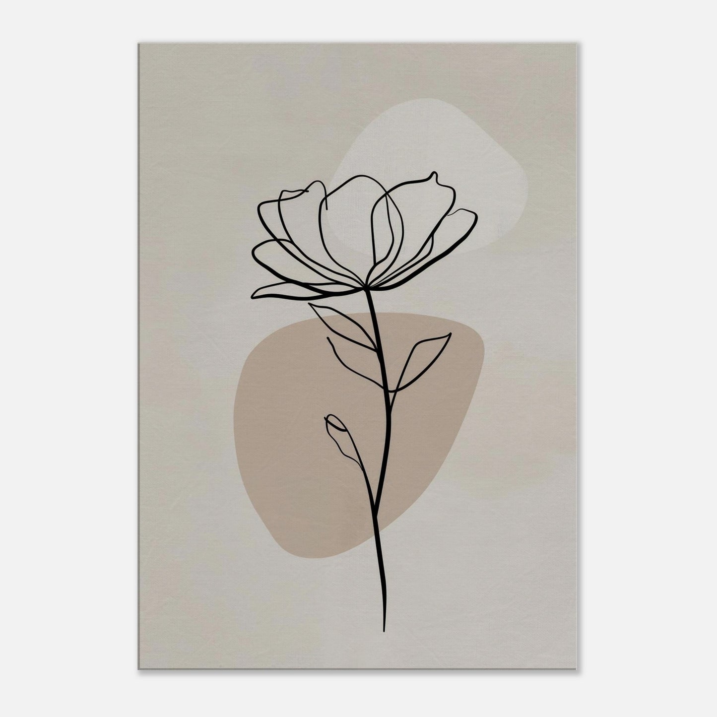 MYSTBIT ART | Silent Flower Canvas Print Wall Art