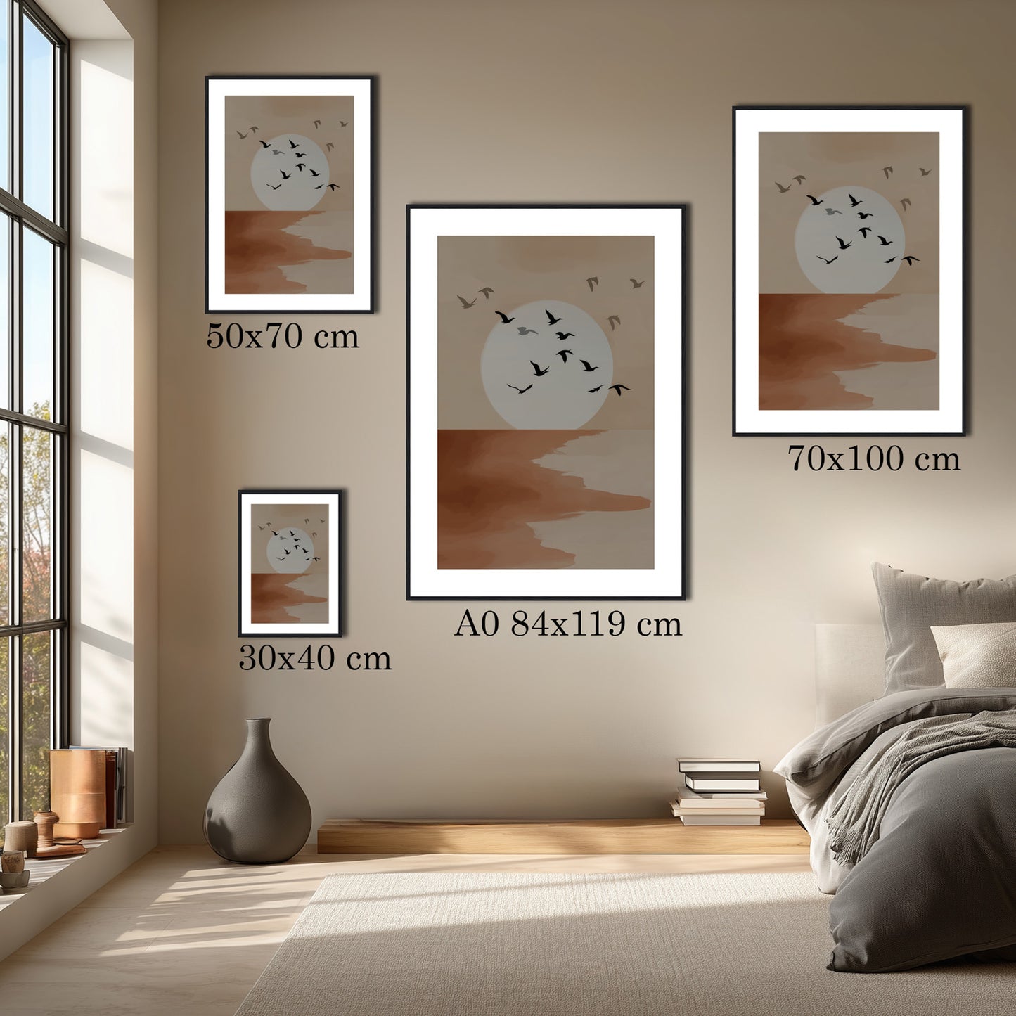 MYSTBIT ART | Silent Shore Art Print Wall Art