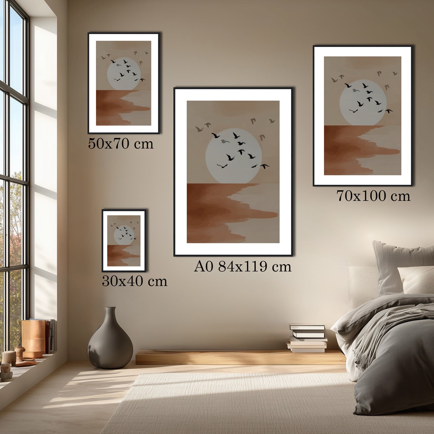 MYSTBIT ART | Silent Shore Art Print Wall Art