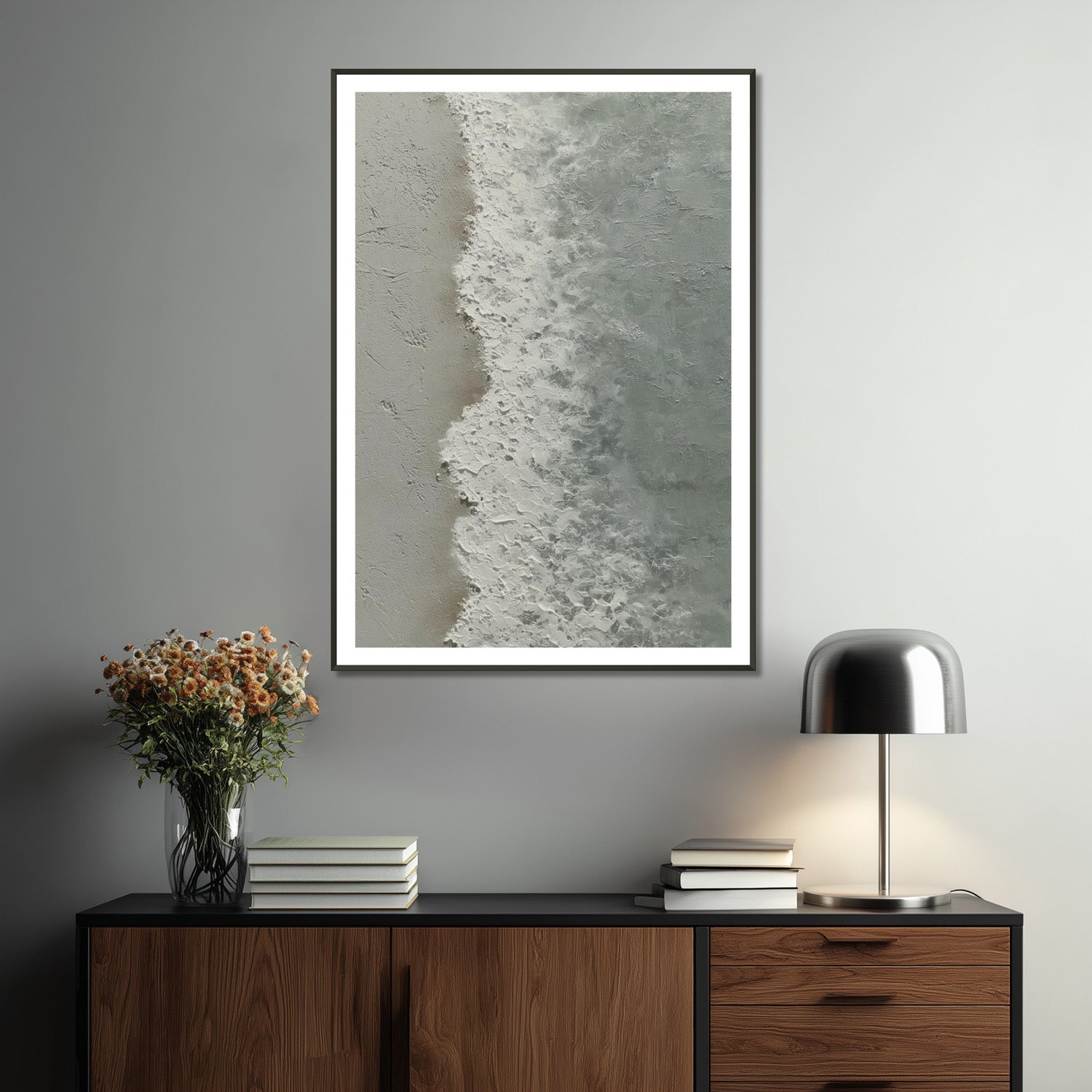 MYSTBIT ART | Silent Tide Art Print Wall Art