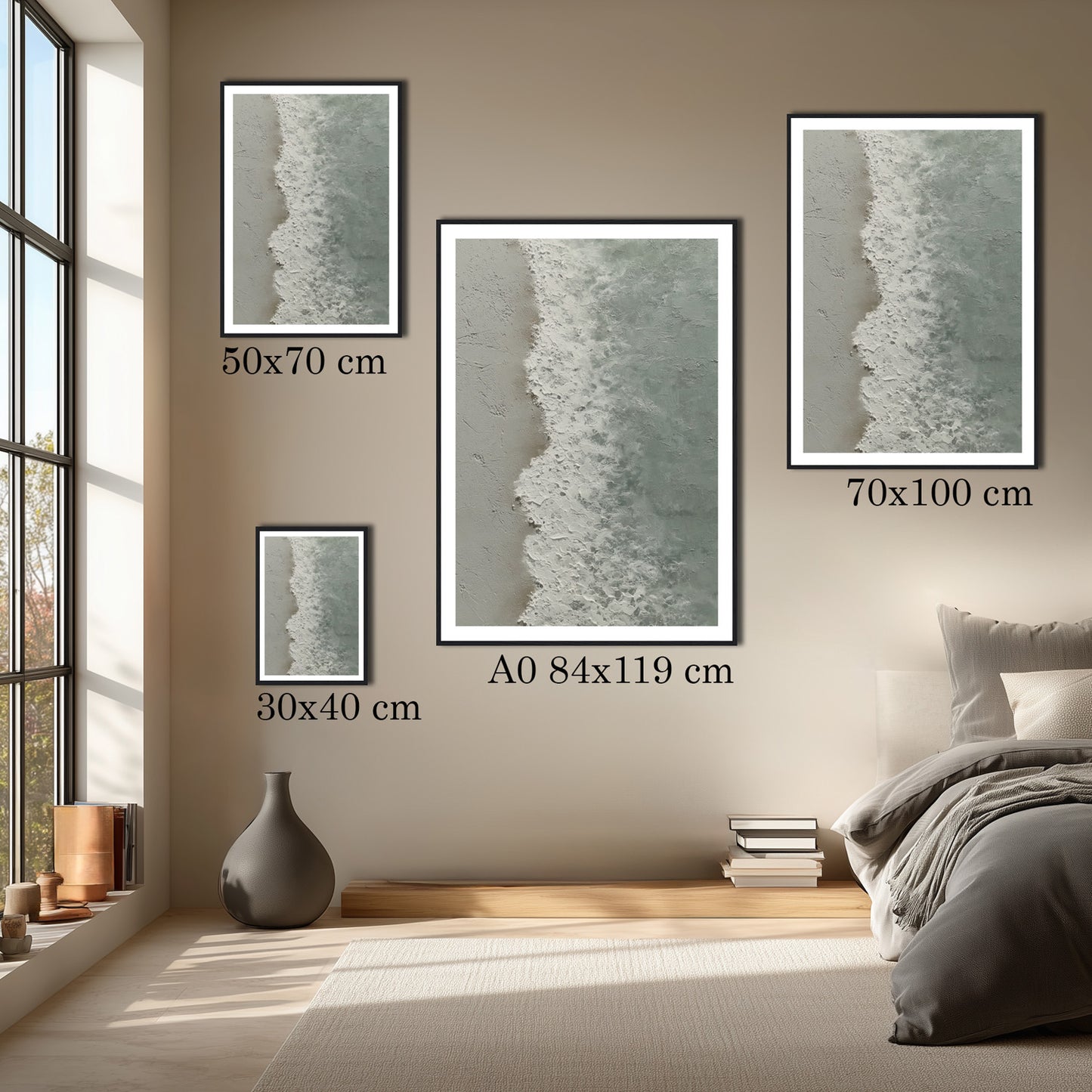 MYSTBIT ART | Silent Tide Art Print Wall Art