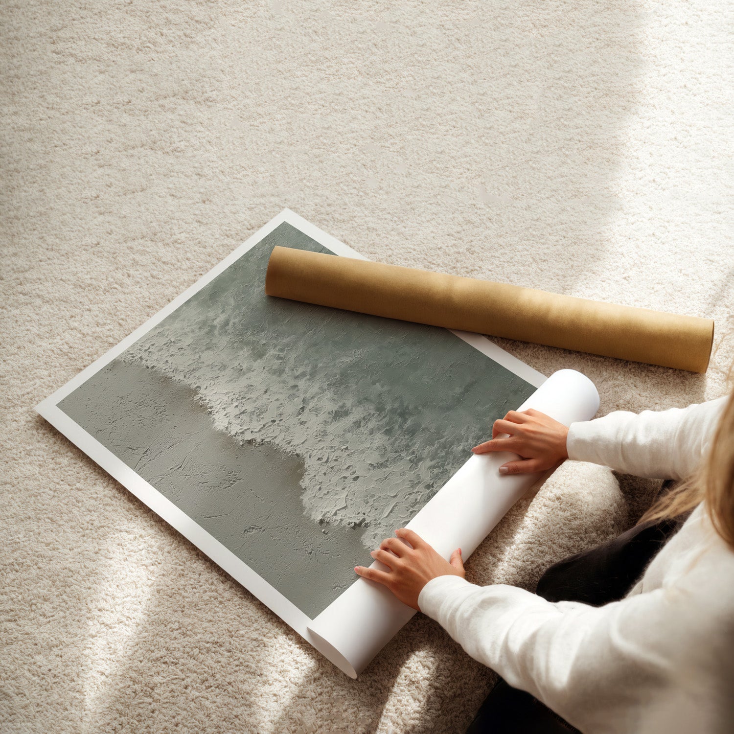 MYSTBIT ART | Silent Tide Art Print Wall Art