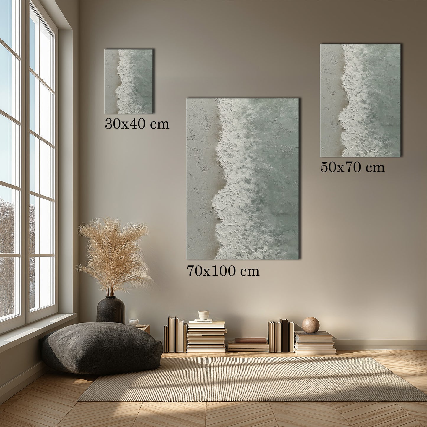 MYSTBIT ART | Silent Tide Canvas Print Wall Art