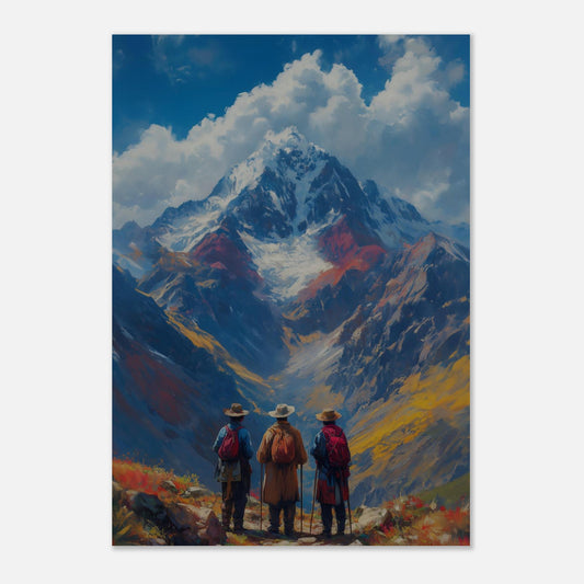 MYSTBIT ART | Skyward Journey Art Print Wall Art