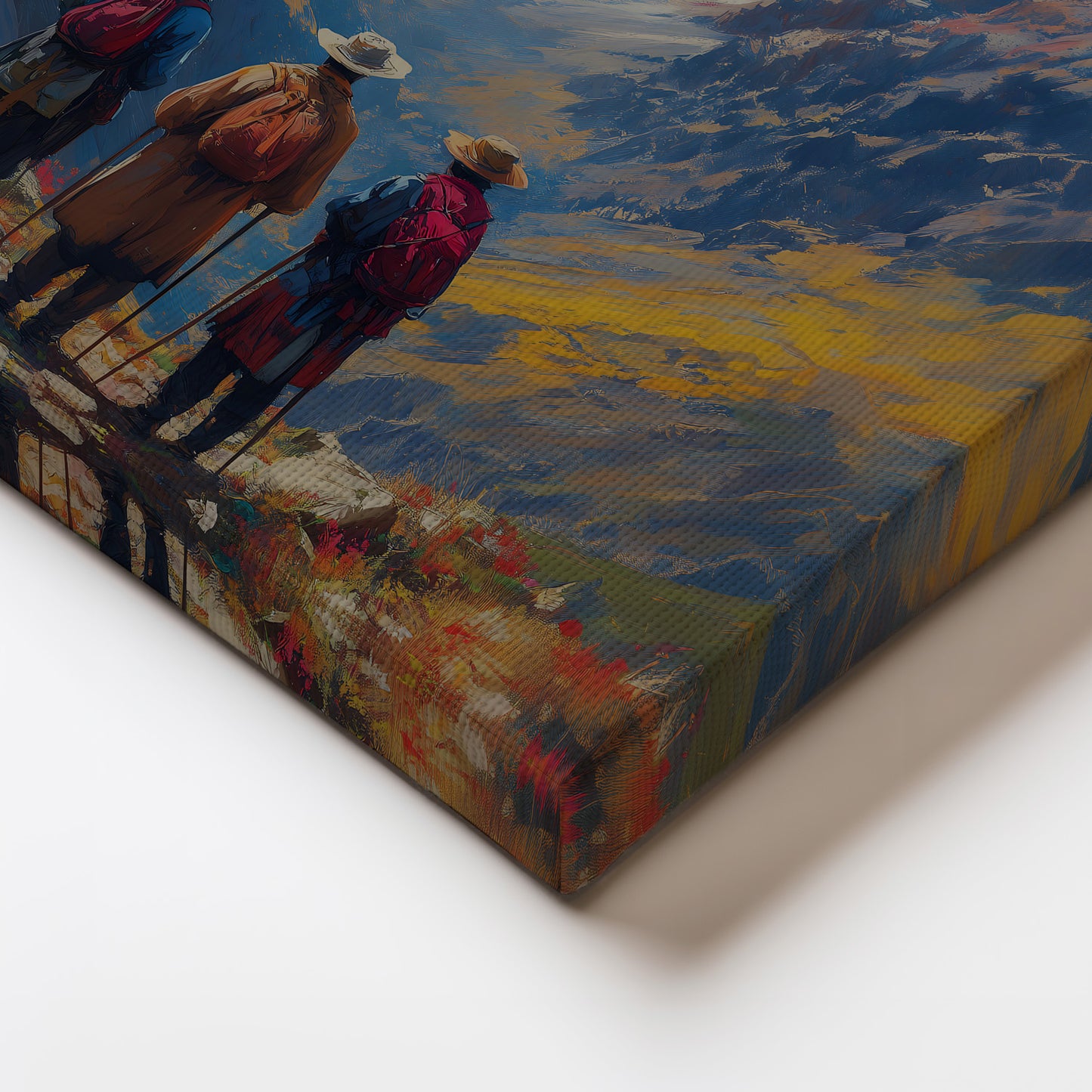 MYSTBIT ART | Skyward Journey Canvas Print Wall Art