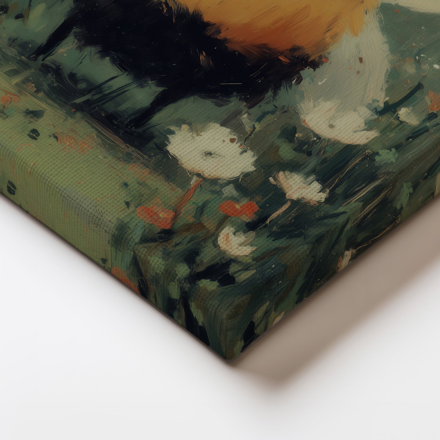 MYSTBIT ART | Smiling Honeybee Canvas Print Wall Art