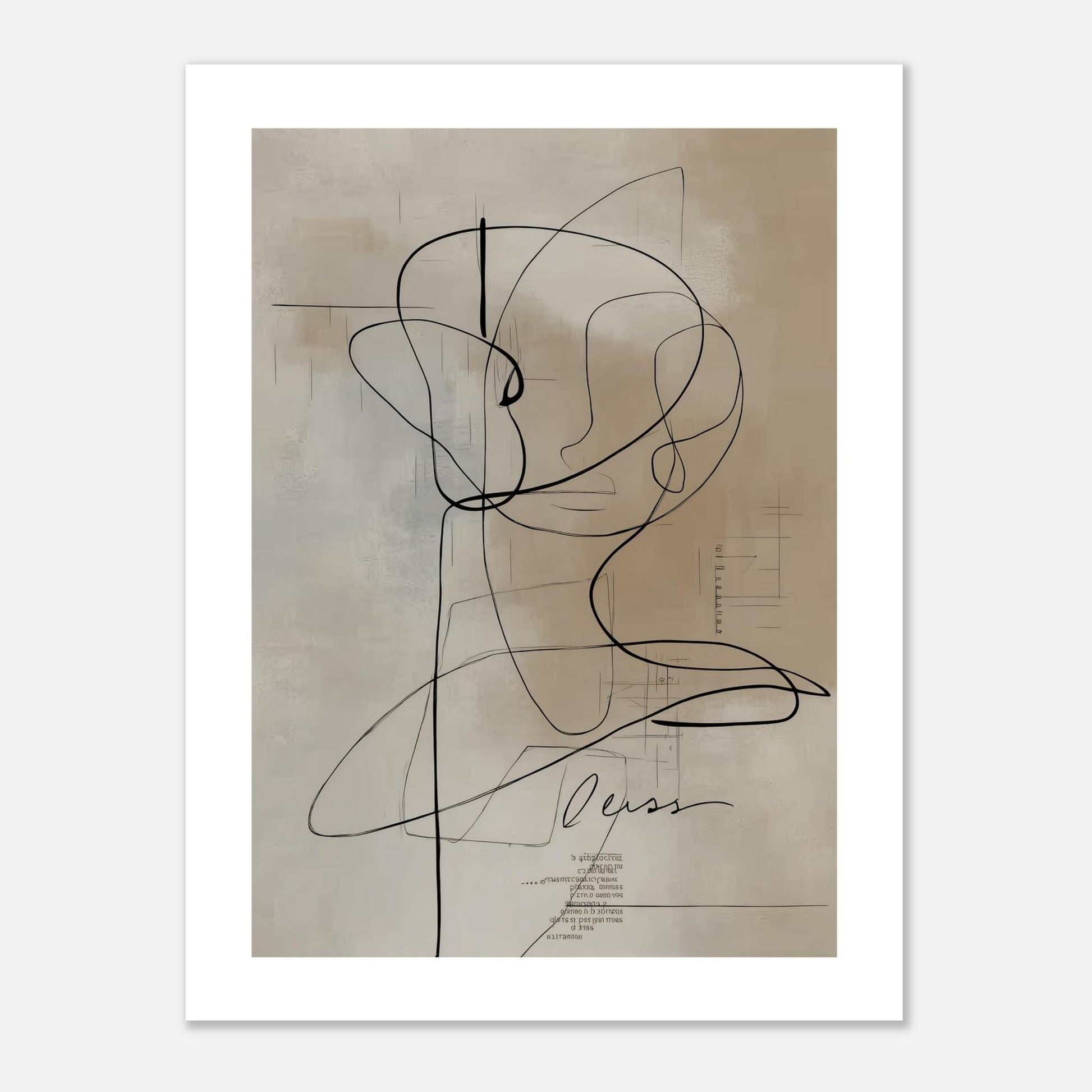 MYSTBIT ART | Soft Balance Art Print Wall Art