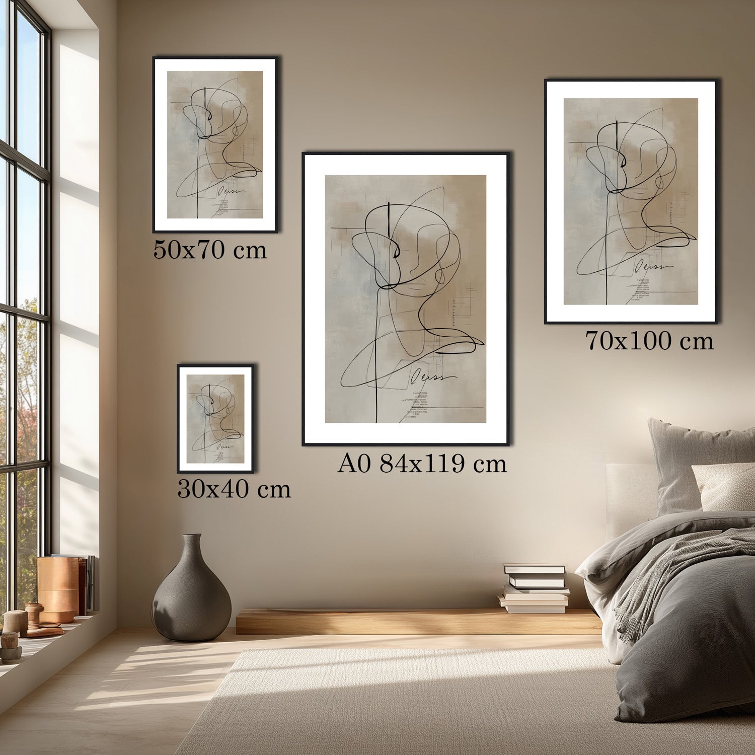 MYSTBIT ART | Soft Balance Art Print Wall Art
