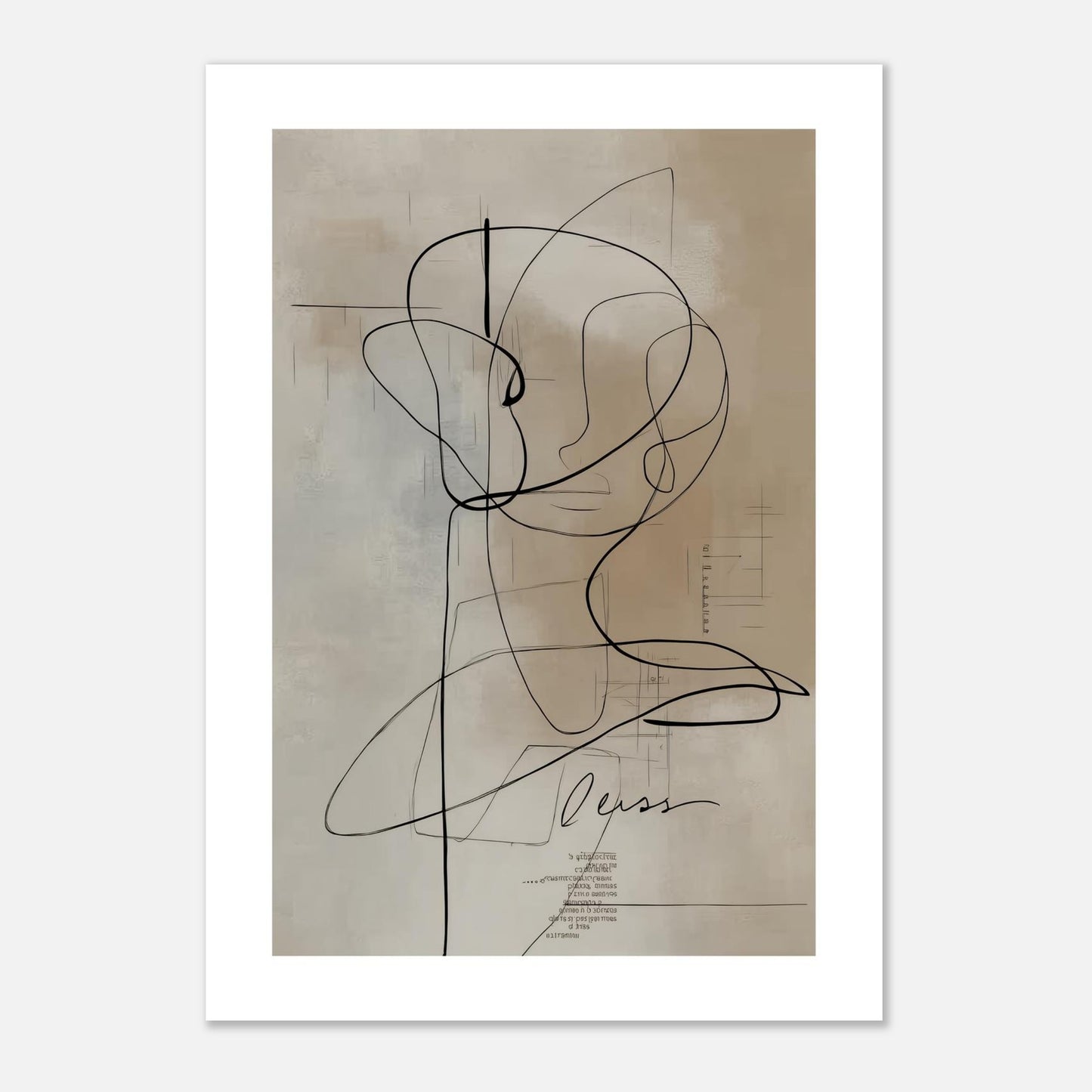 MYSTBIT ART | Soft Balance Art Print Wall Art