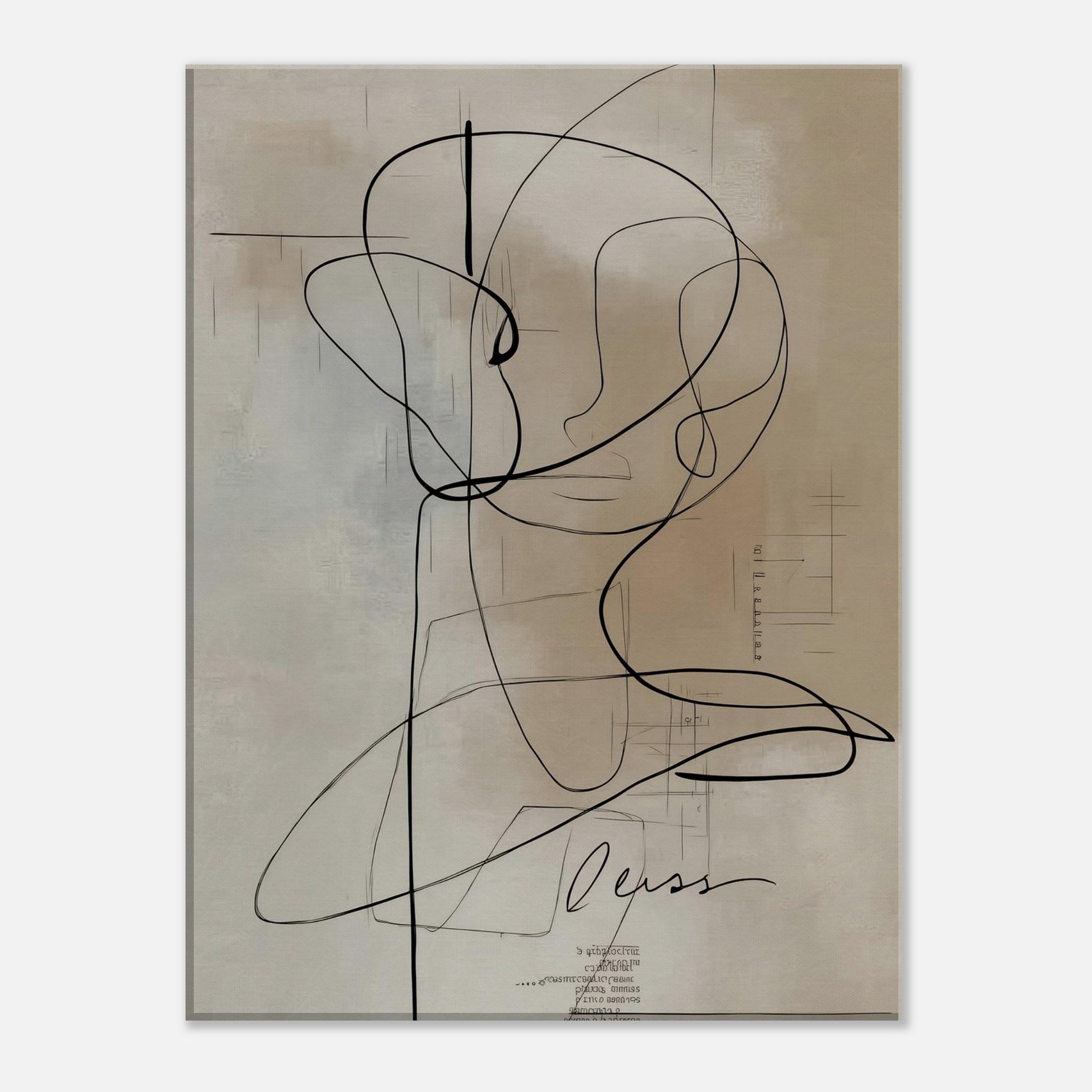 MYSTBIT ART | Soft Balance Canvas Print Wall Art