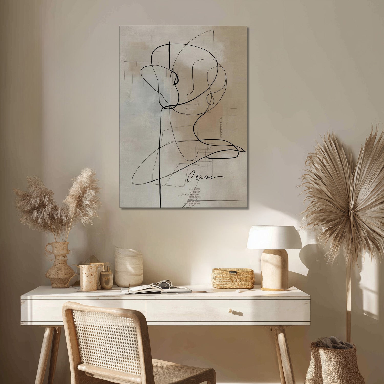 MYSTBIT ART | Soft Balance Canvas Print Wall Art