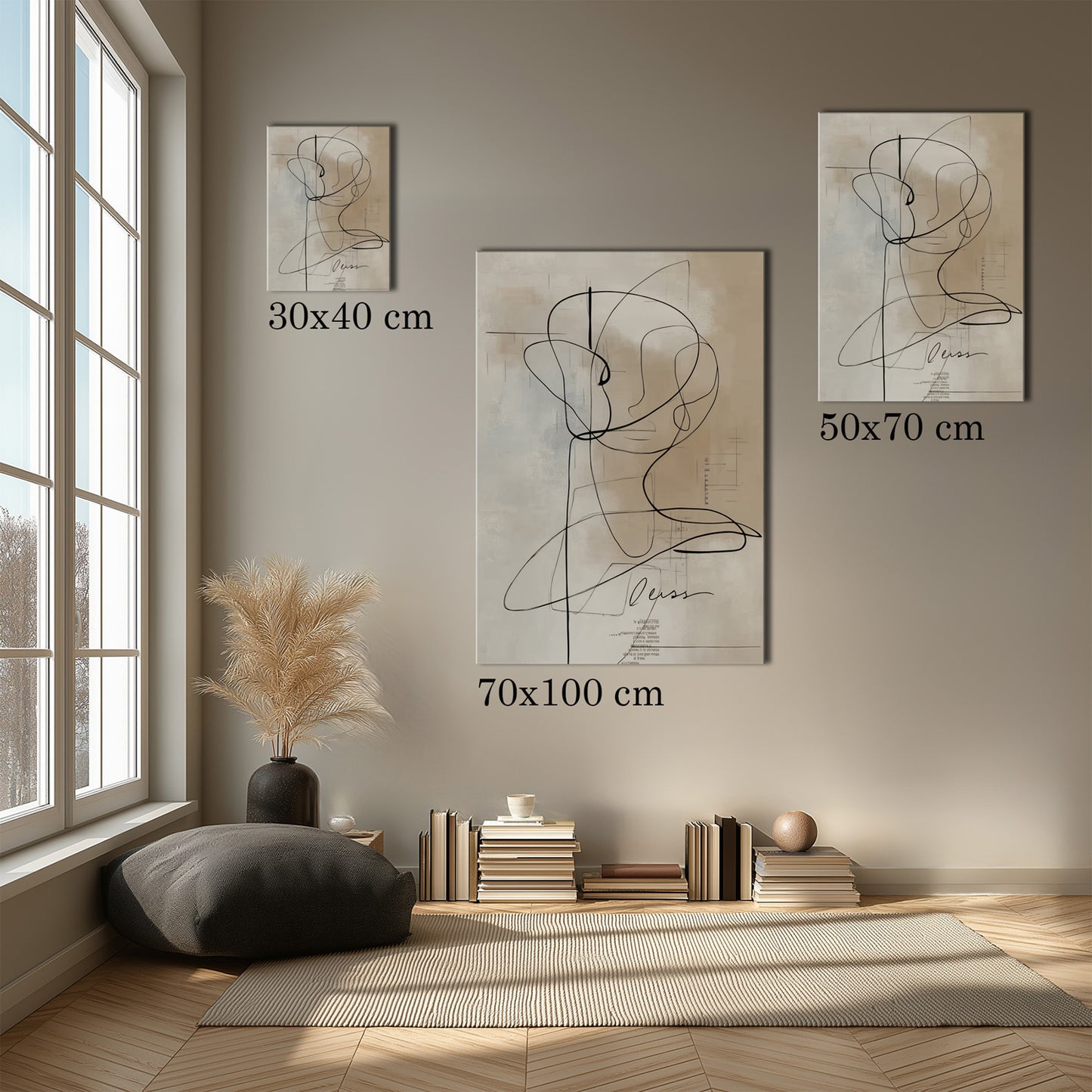 MYSTBIT ART | Soft Balance Canvas Print Wall Art