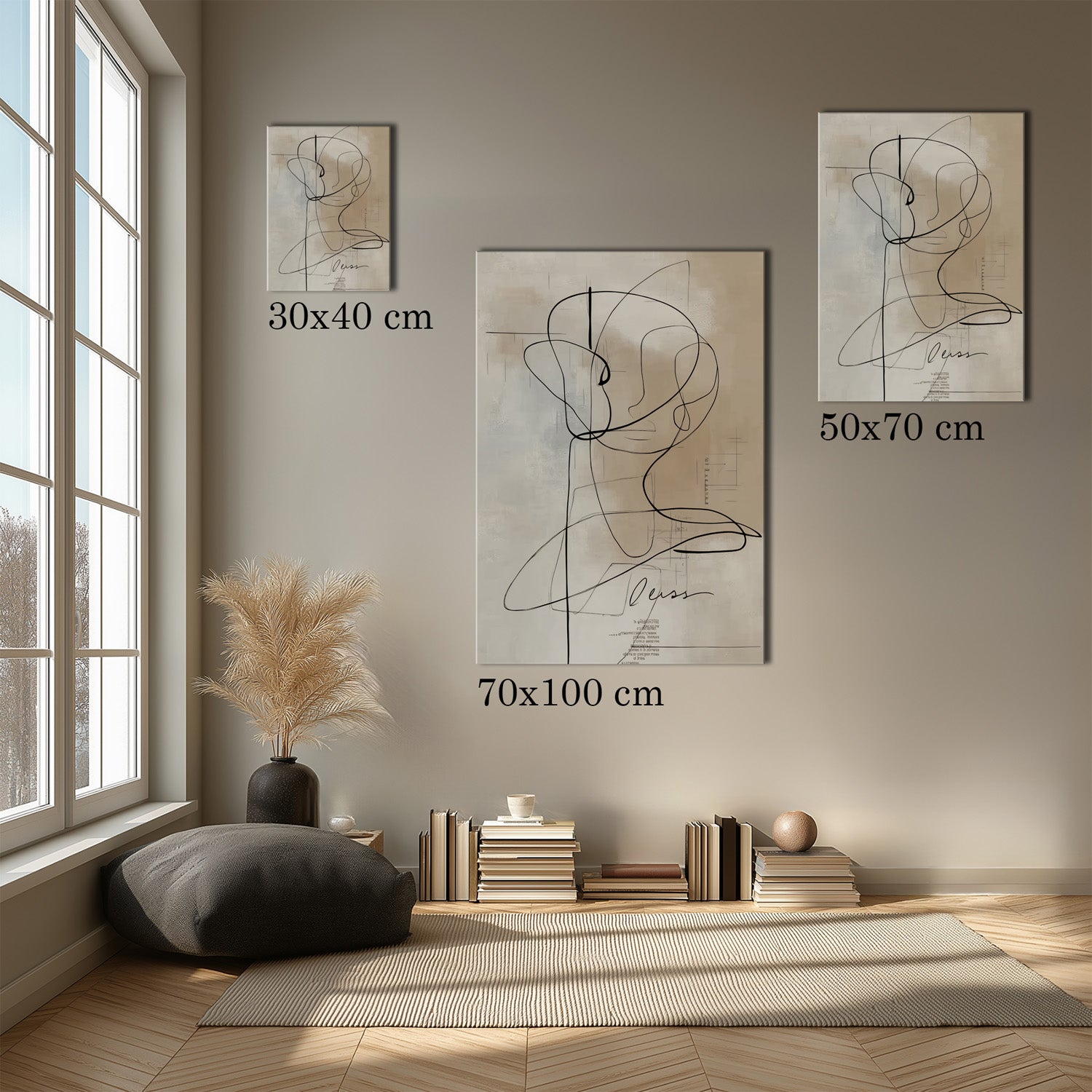 MYSTBIT ART | Soft Balance Canvas Print Wall Art