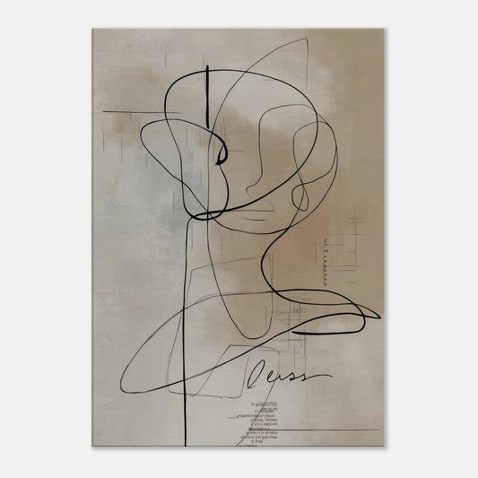 MYSTBIT ART | Soft Balance Canvas Print Wall Art