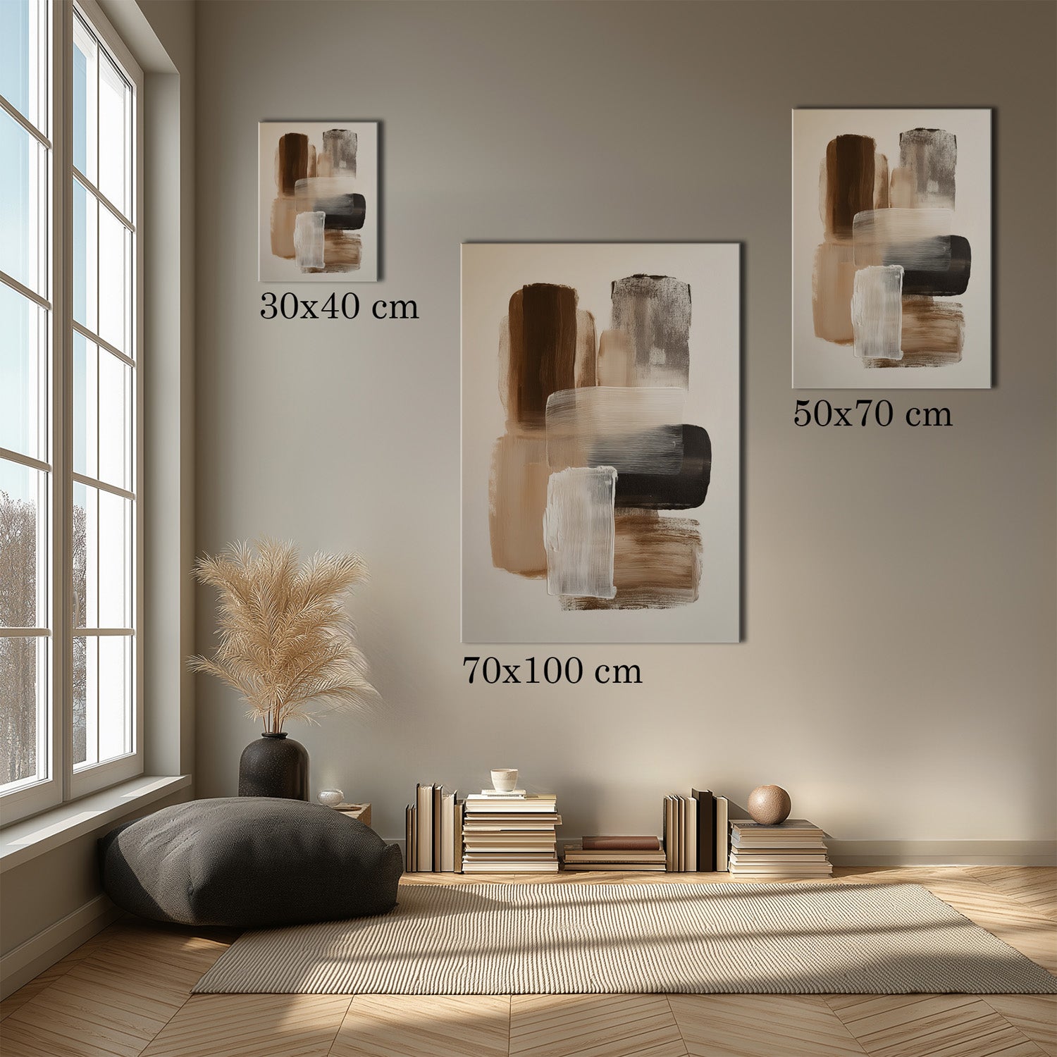 MYSTBIT ART | Soft Contrast Canvas Print Wall Art