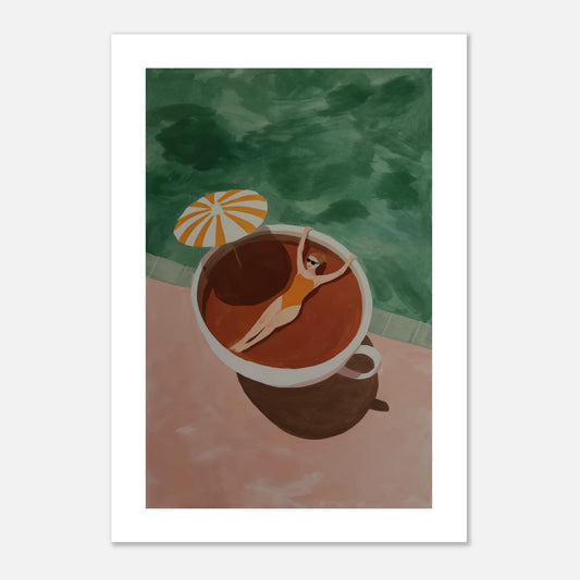 MYSTBIT ART | Soft Morning Ritual Art Print Wall Art
