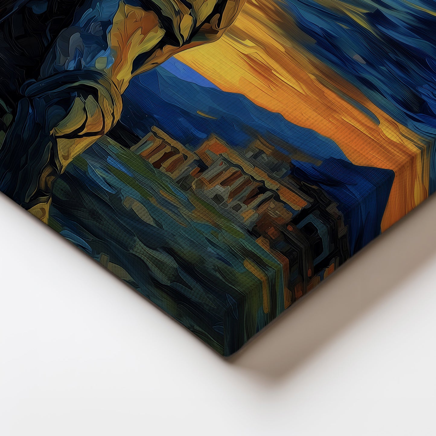 MYSTBIT ART | Spartan Gatekeeper Canvas Print Wall Art