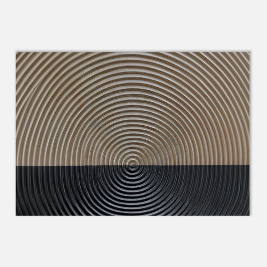 MYSTBIT ART | Split Horizon Art Print Wall Art
