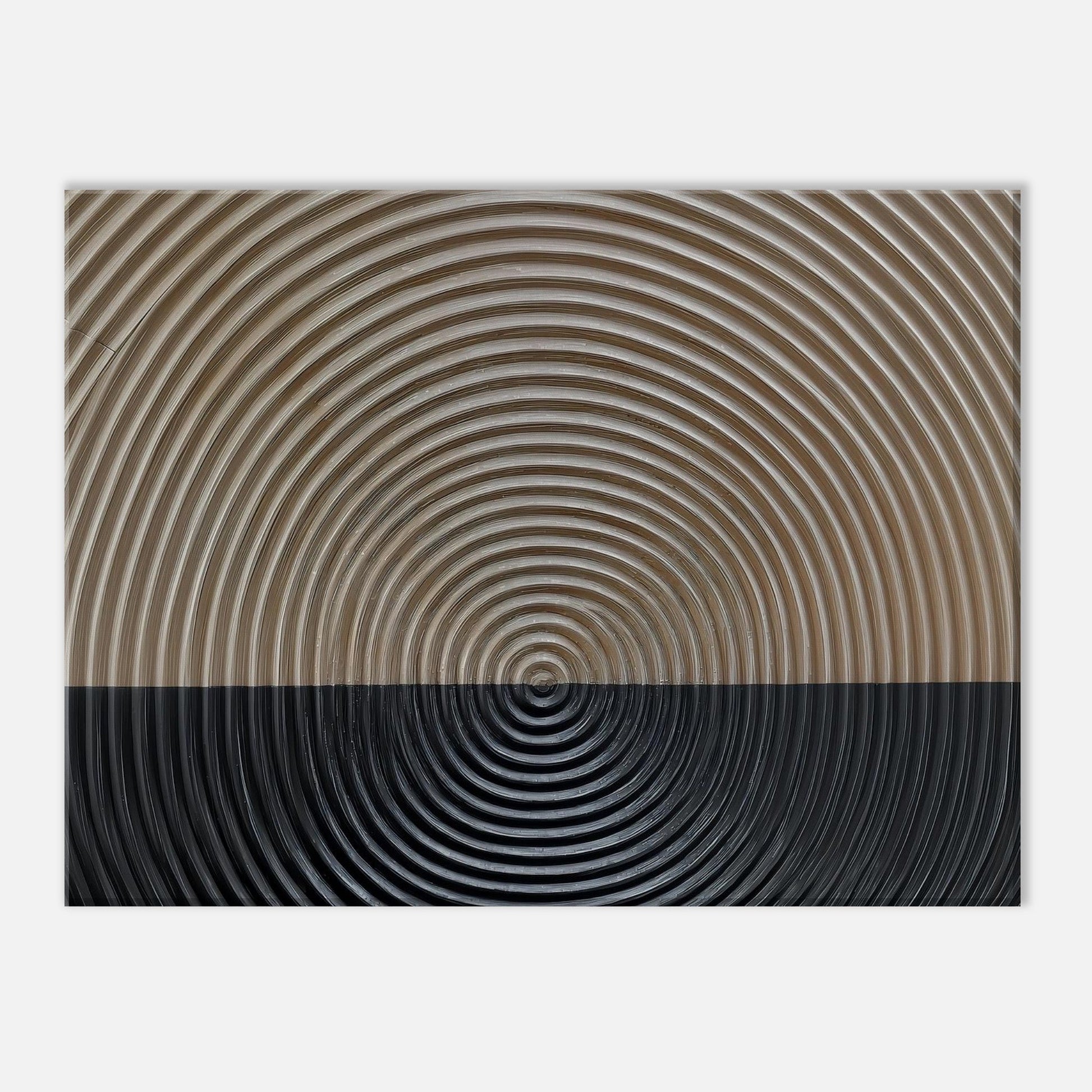 MYSTBIT ART | Split Horizon Canvas Print Wall Art