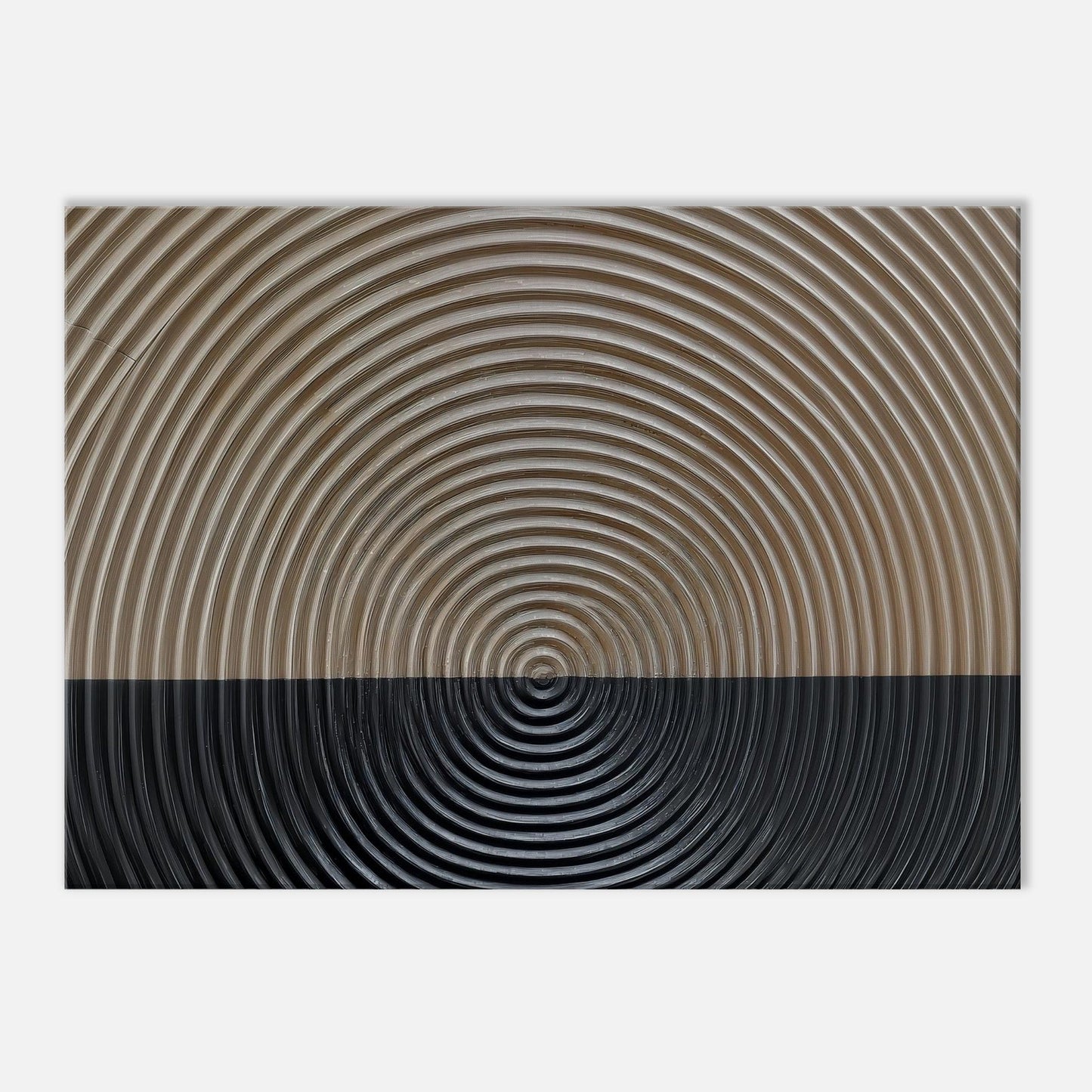 MYSTBIT ART | Split Horizon Canvas Print Wall Art