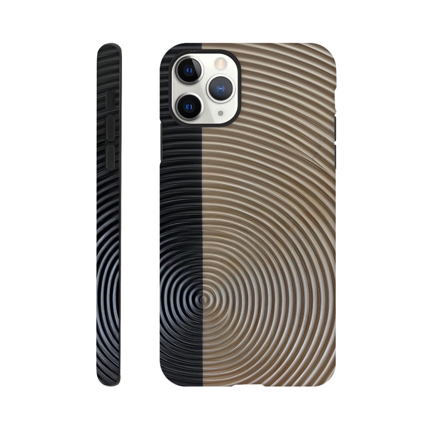 MYSTBIT ART | Split Horizon iPhone Case-MYSTBIT ART