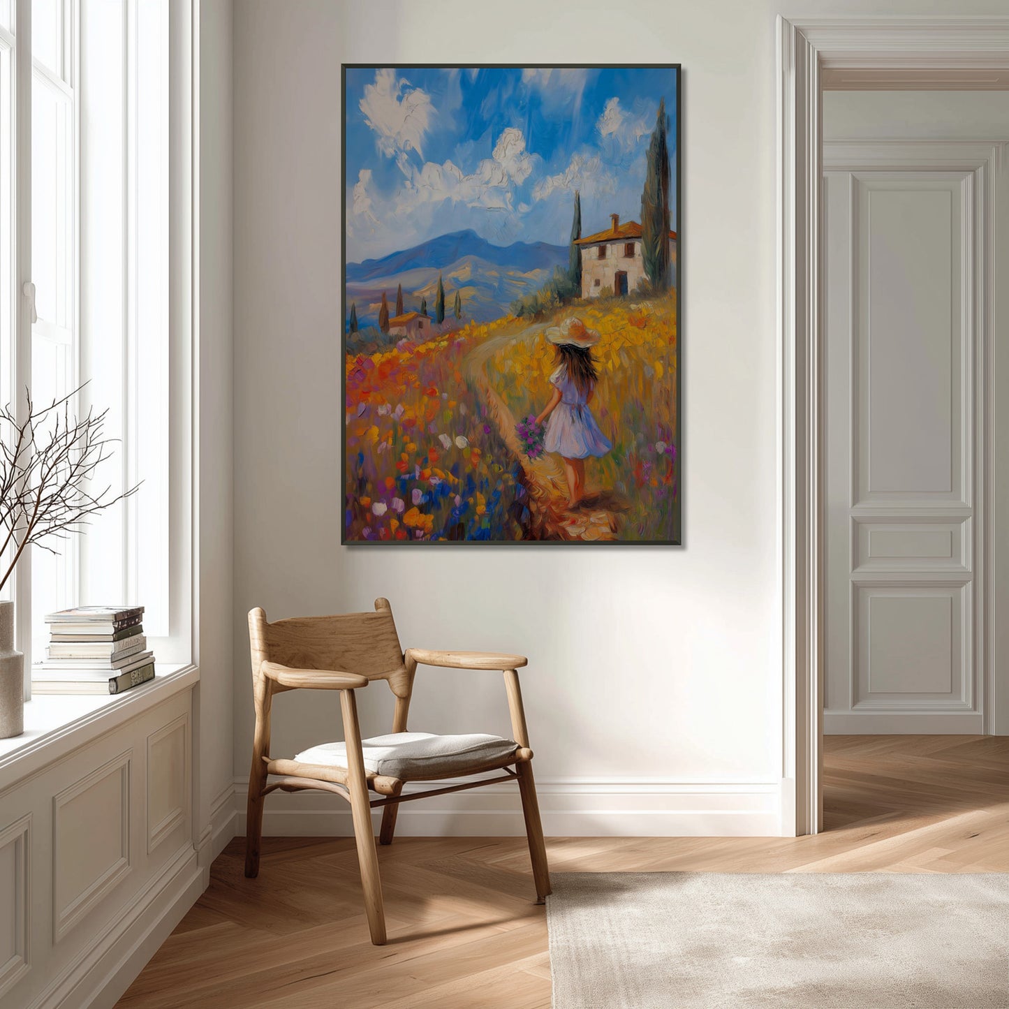 MYSTBIT ART | Summer in Tuscany Art Print Wall Art