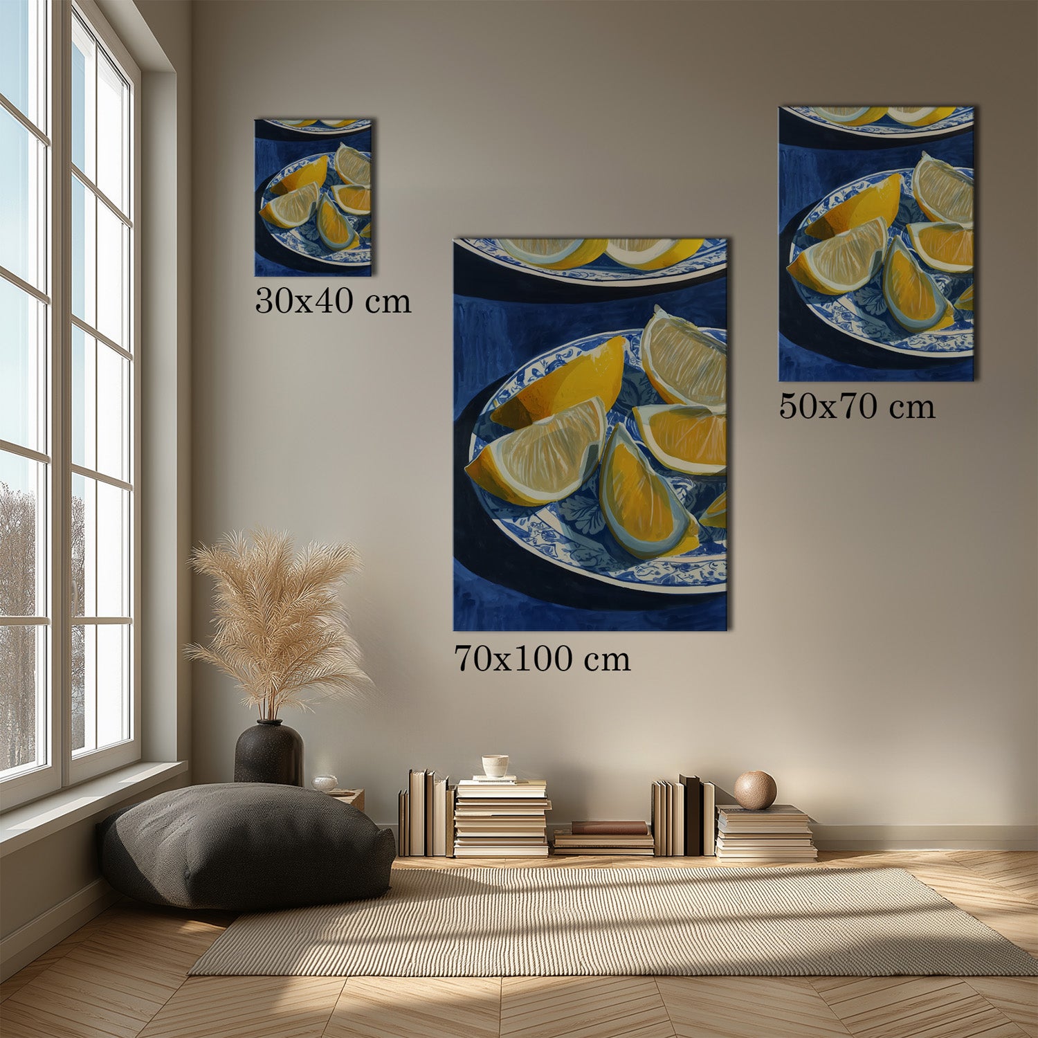 MYSTBIT ART | Sun & Ceramic Canvas Print Wall Art