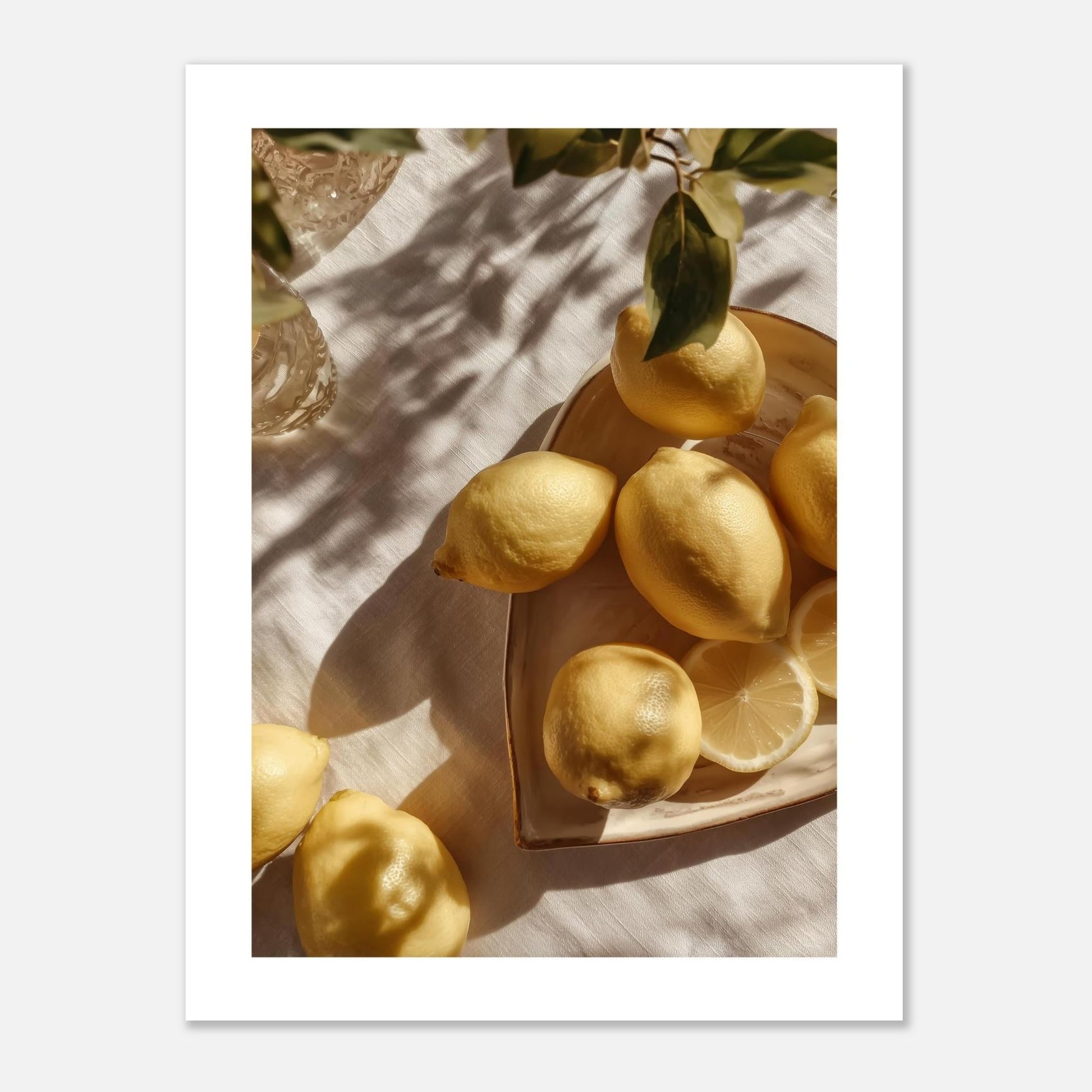 MYSTBIT ART | Sun & Citrus Art Print Wall Art