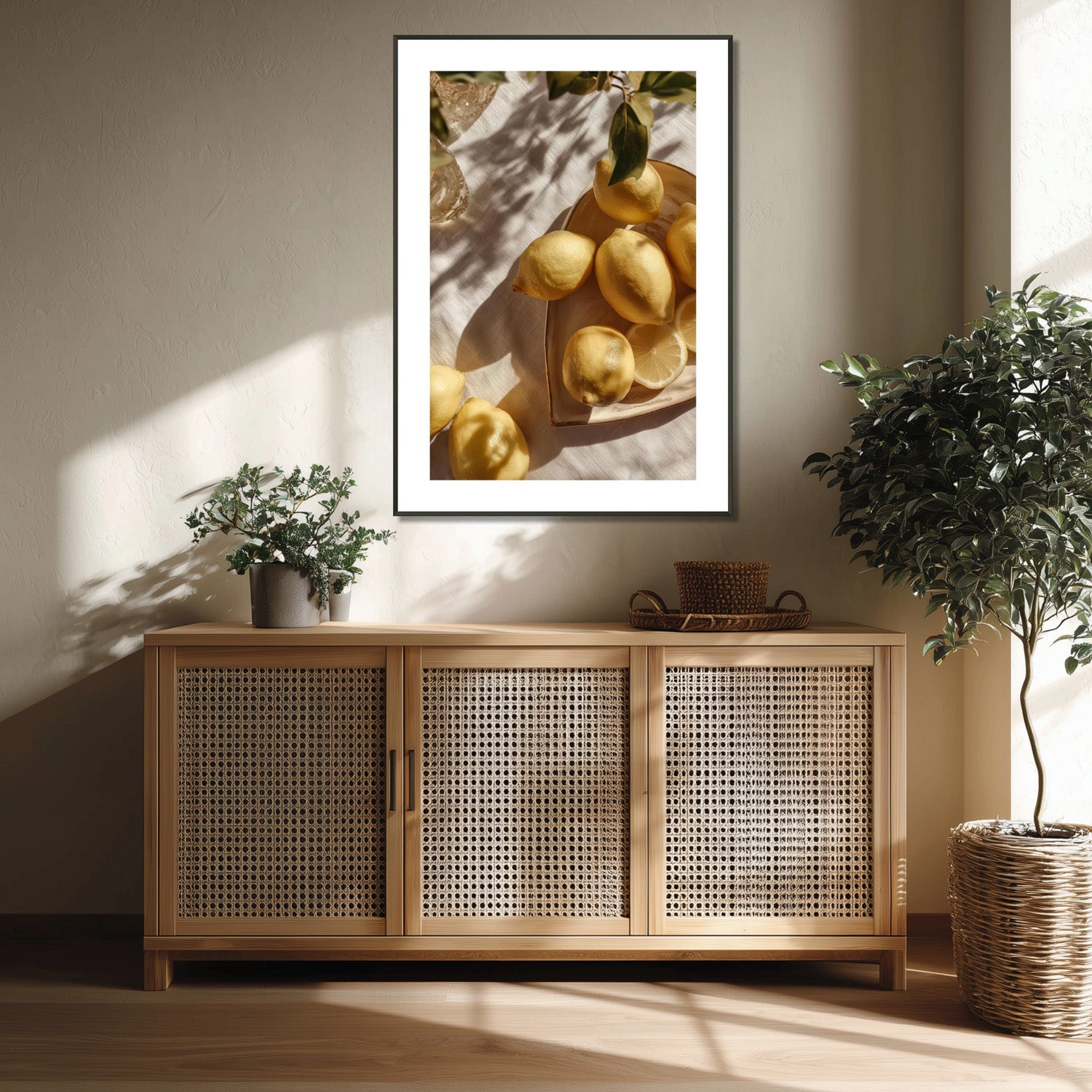 MYSTBIT ART | Sun & Citrus Art Print Wall Art
