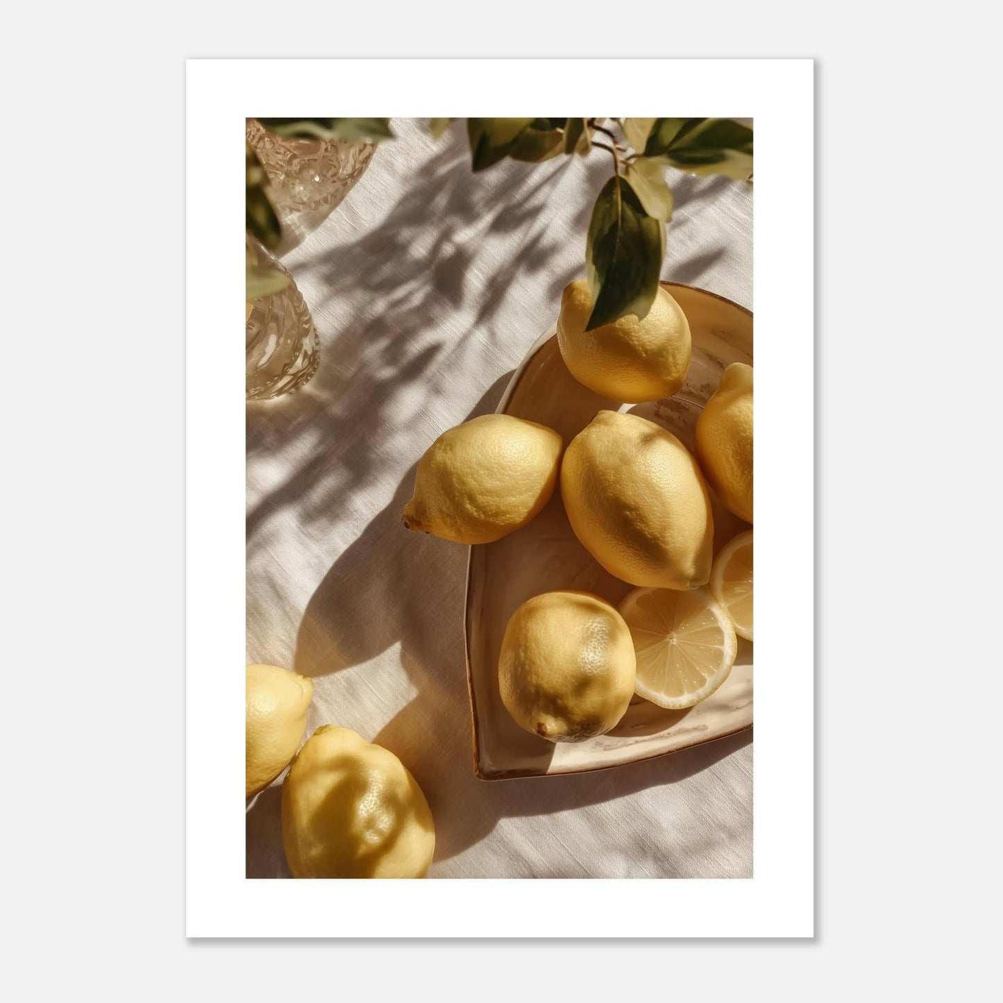 MYSTBIT ART | Sun & Citrus Art Print Wall Art