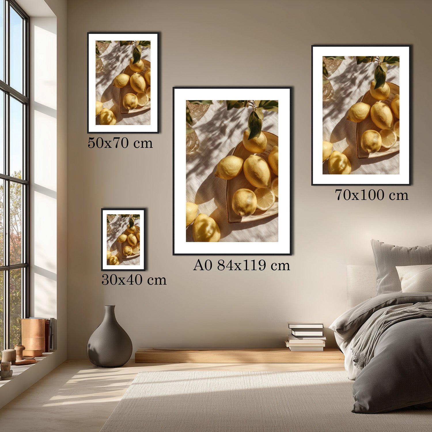 MYSTBIT ART | Sun & Citrus Art Print Wall Art