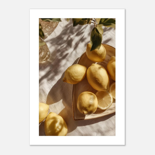 MYSTBIT ART | Sun & Citrus Art Print Wall Art