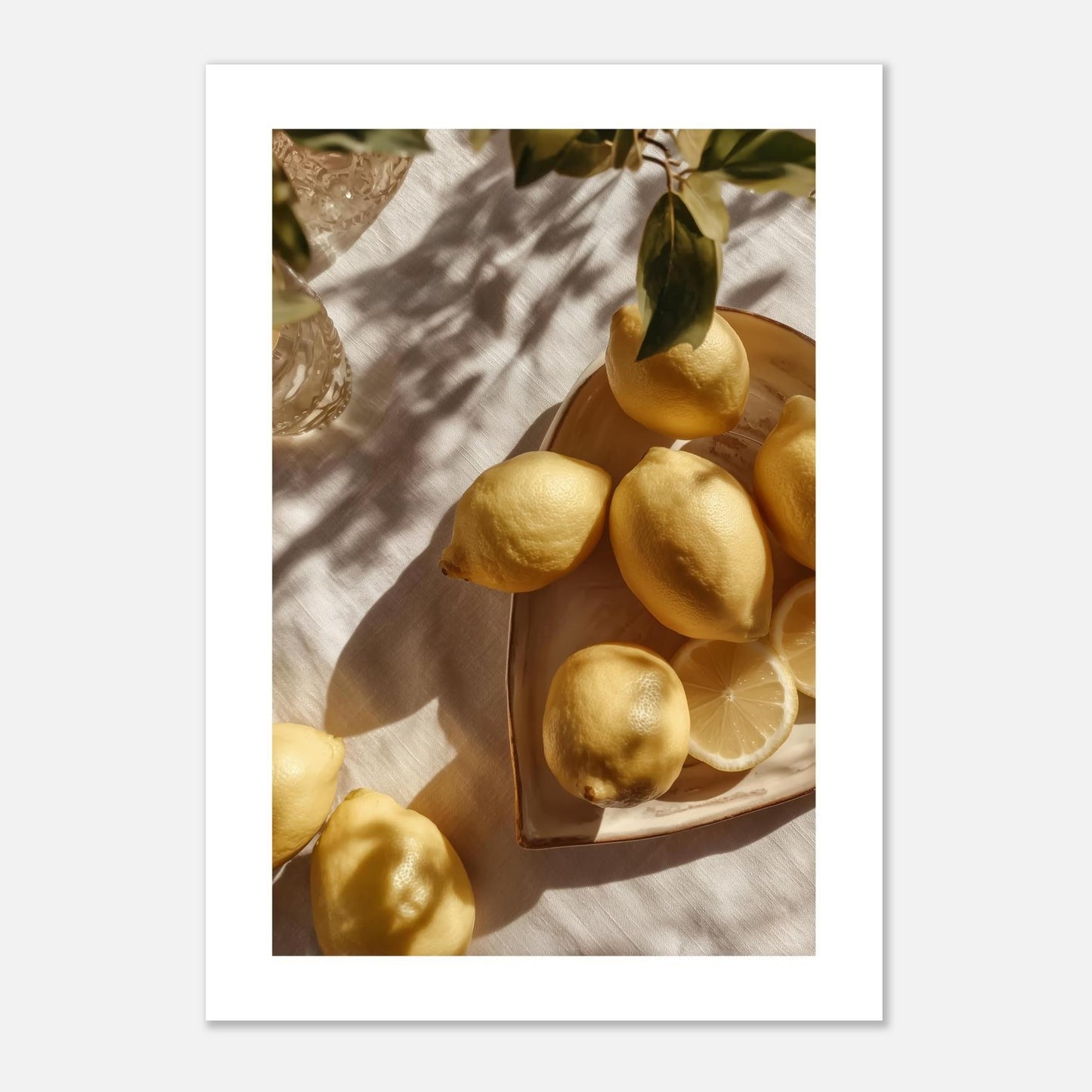 MYSTBIT ART | Sun & Citrus Art Print Wall Art