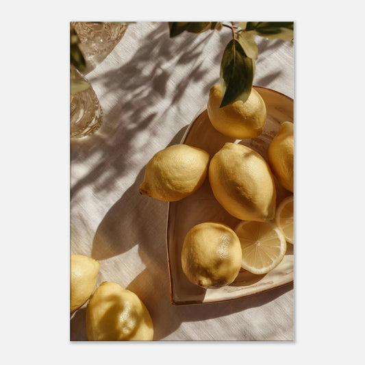 MYSTBIT ART | Sun & Citrus Canvas Print Wall Art