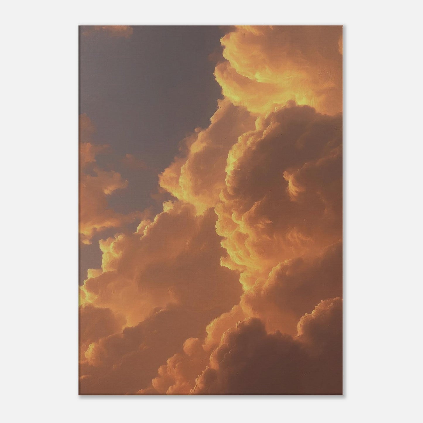 MYSTBIT ART | Sunset in Clouds Canvas Print Wall Art