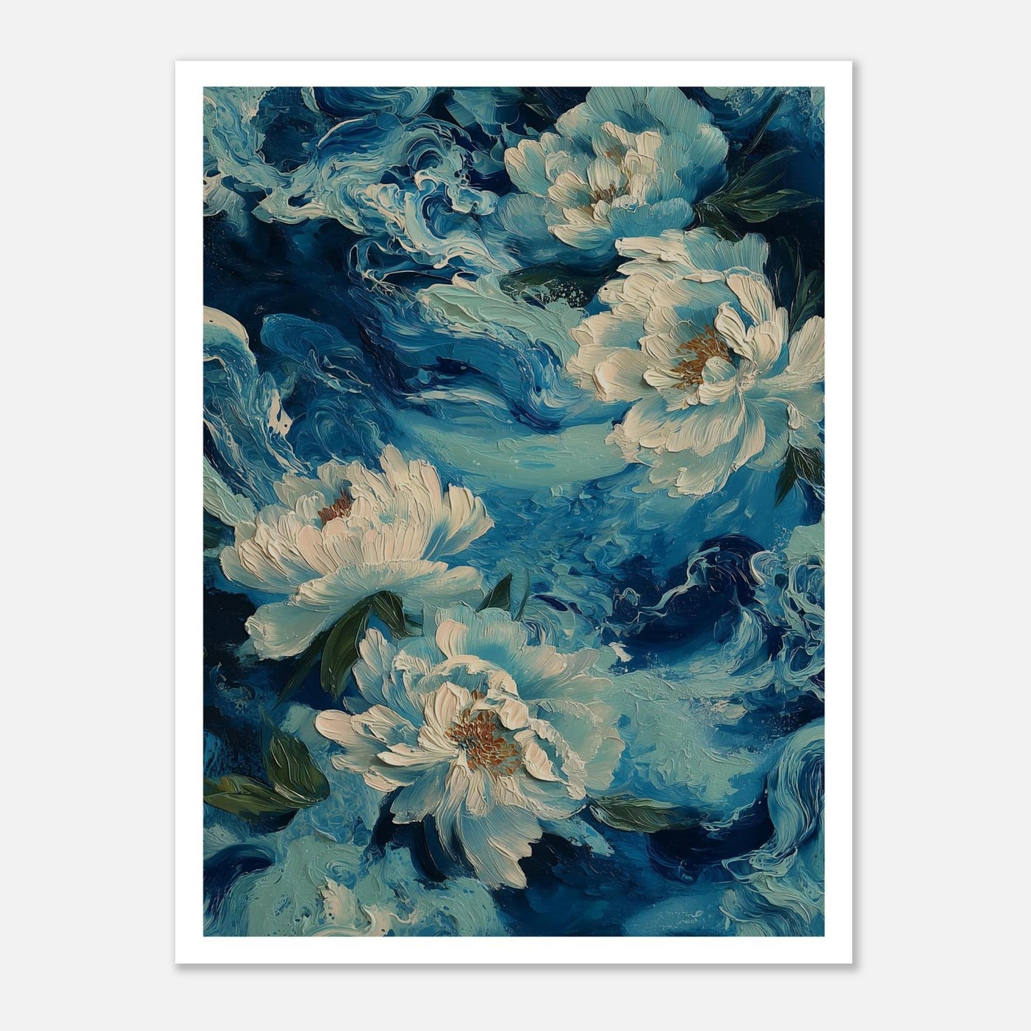 MYSTBIT ART | Tides of Bloom Art Print Wall Art
